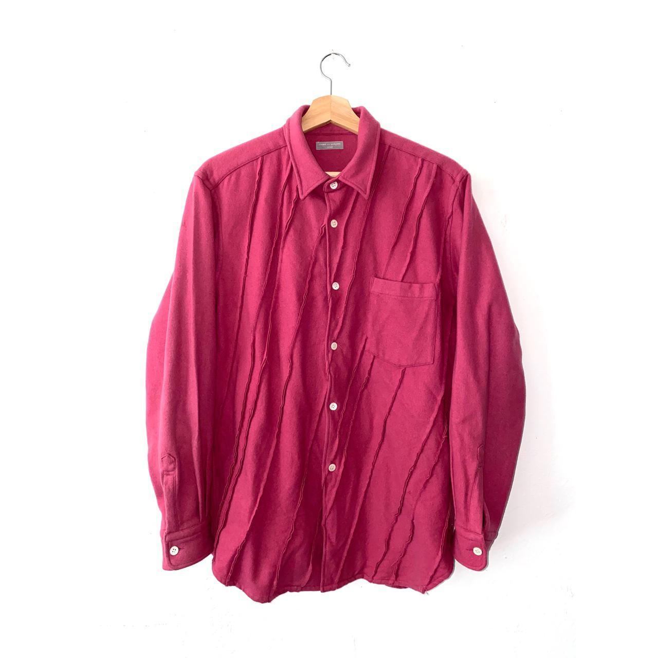 comme des garçons play homme rose