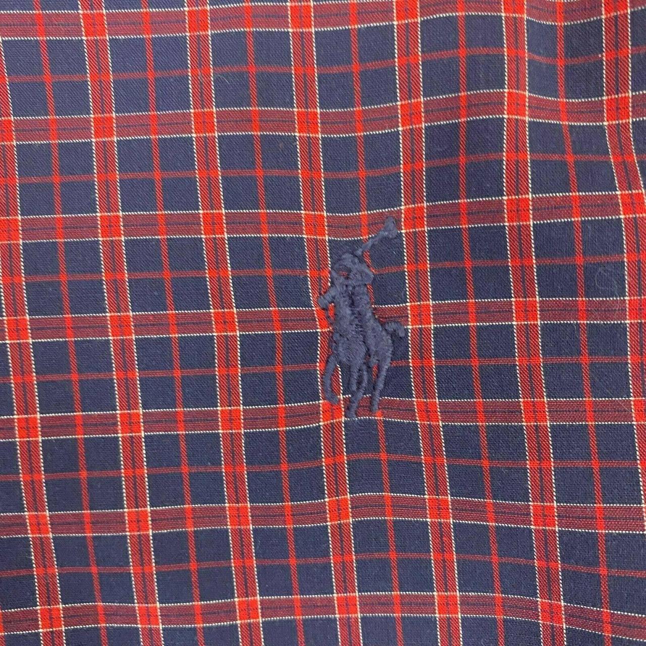 Ralph Lauren Men's Medium Plaid Button Down Long... - Depop