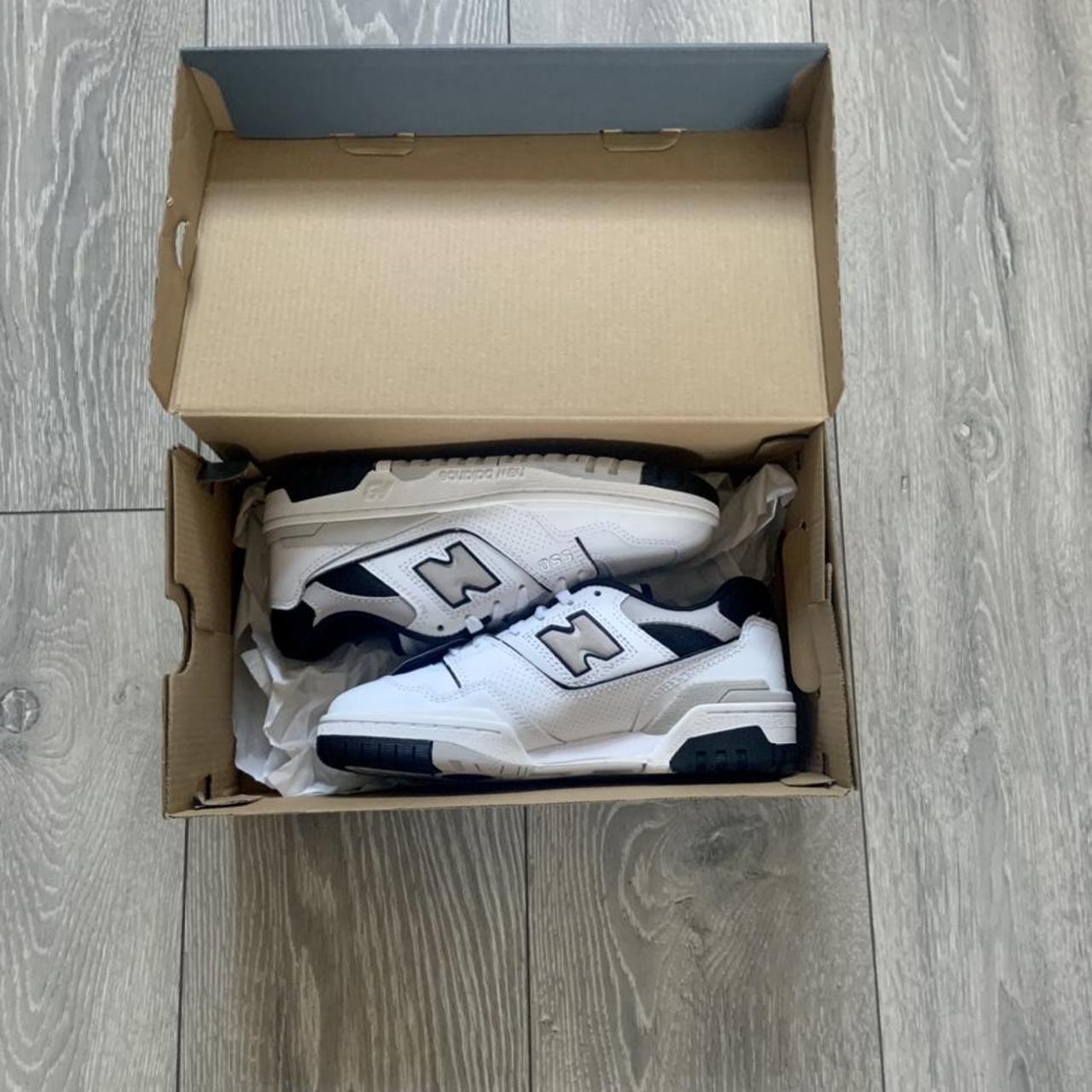 ️ ️ SOLD ️ ️ New balance 550 “sea salt black” ⚪️⚫️ Size... Depop