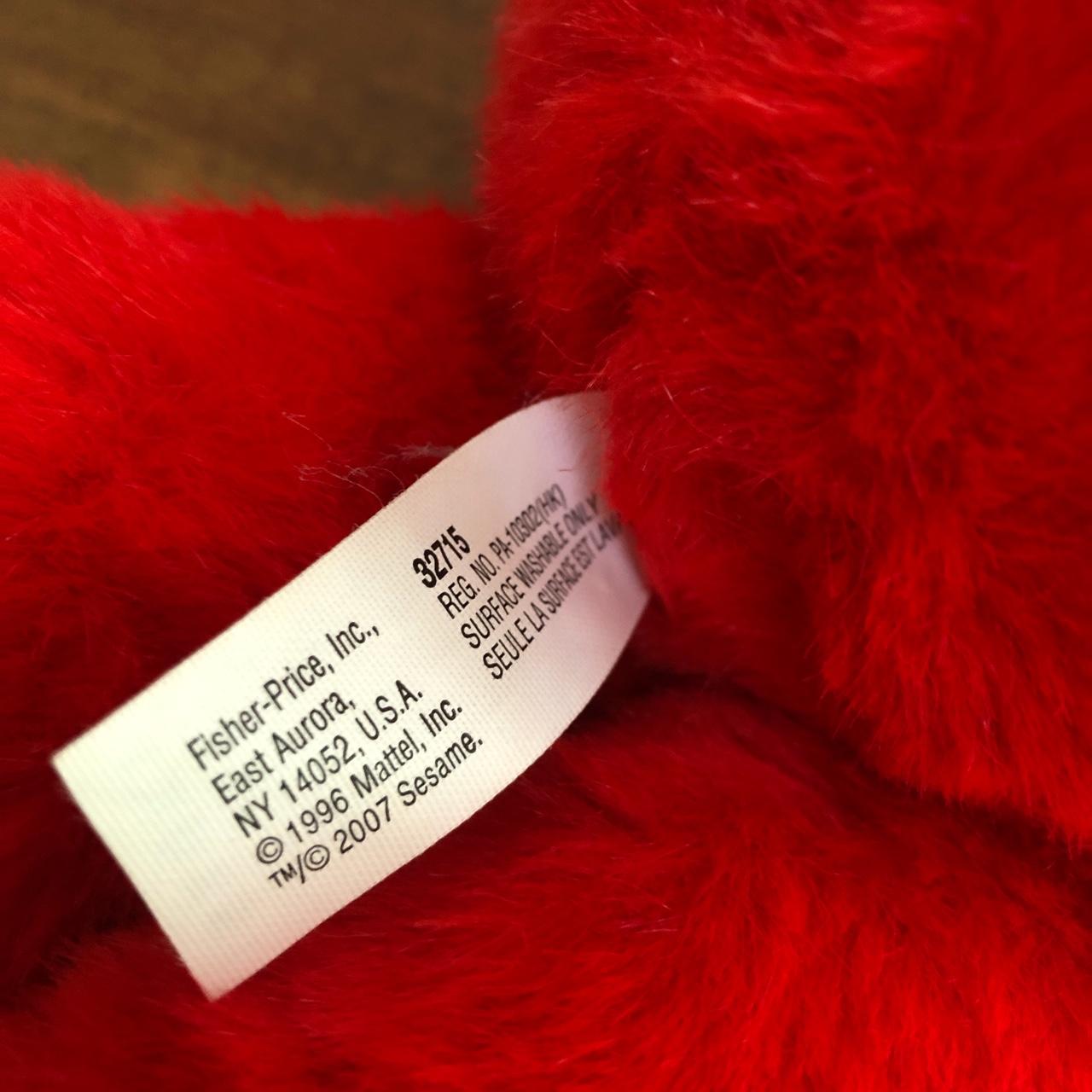 1996 Mattel 2007 Sesame Tickle Me Gently Depop