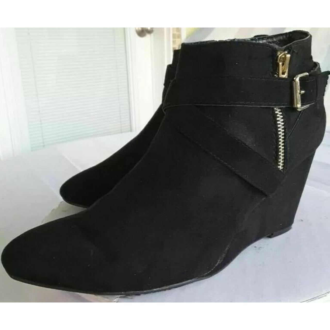 mossimo wedge booties