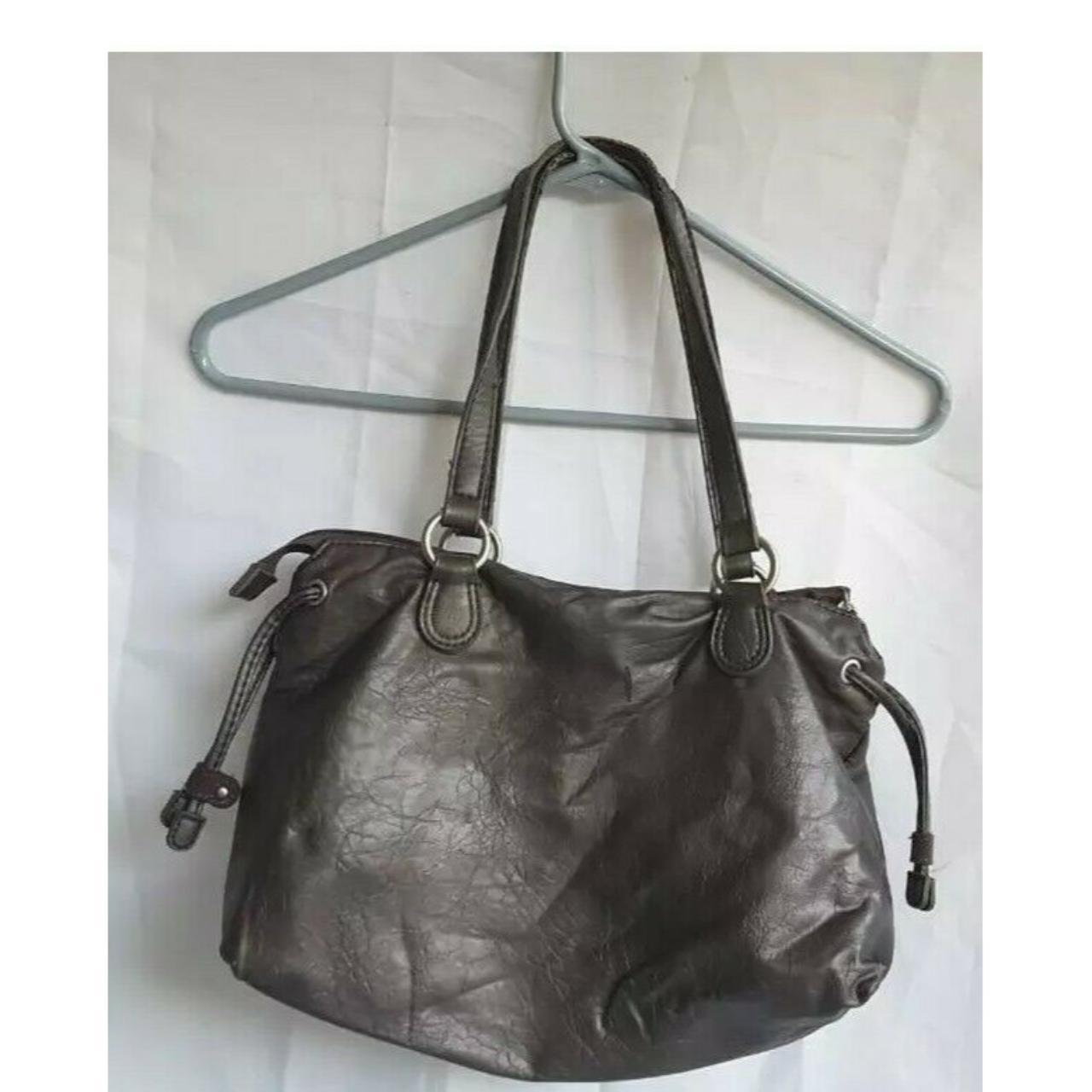 Tommy Hilfiger Womens Shoulder Bag Brown Pockets... Depop