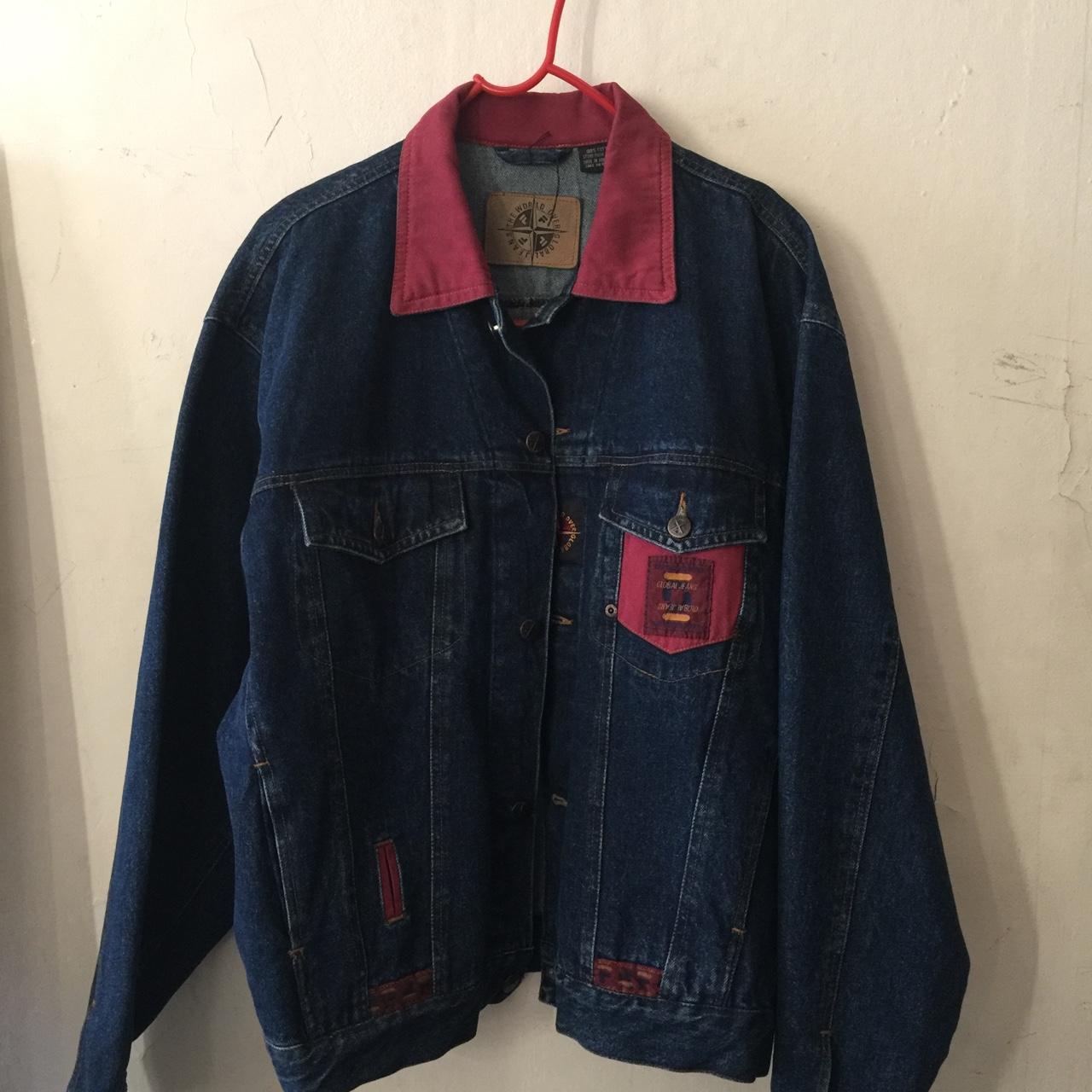 Fila denim outlet jacket