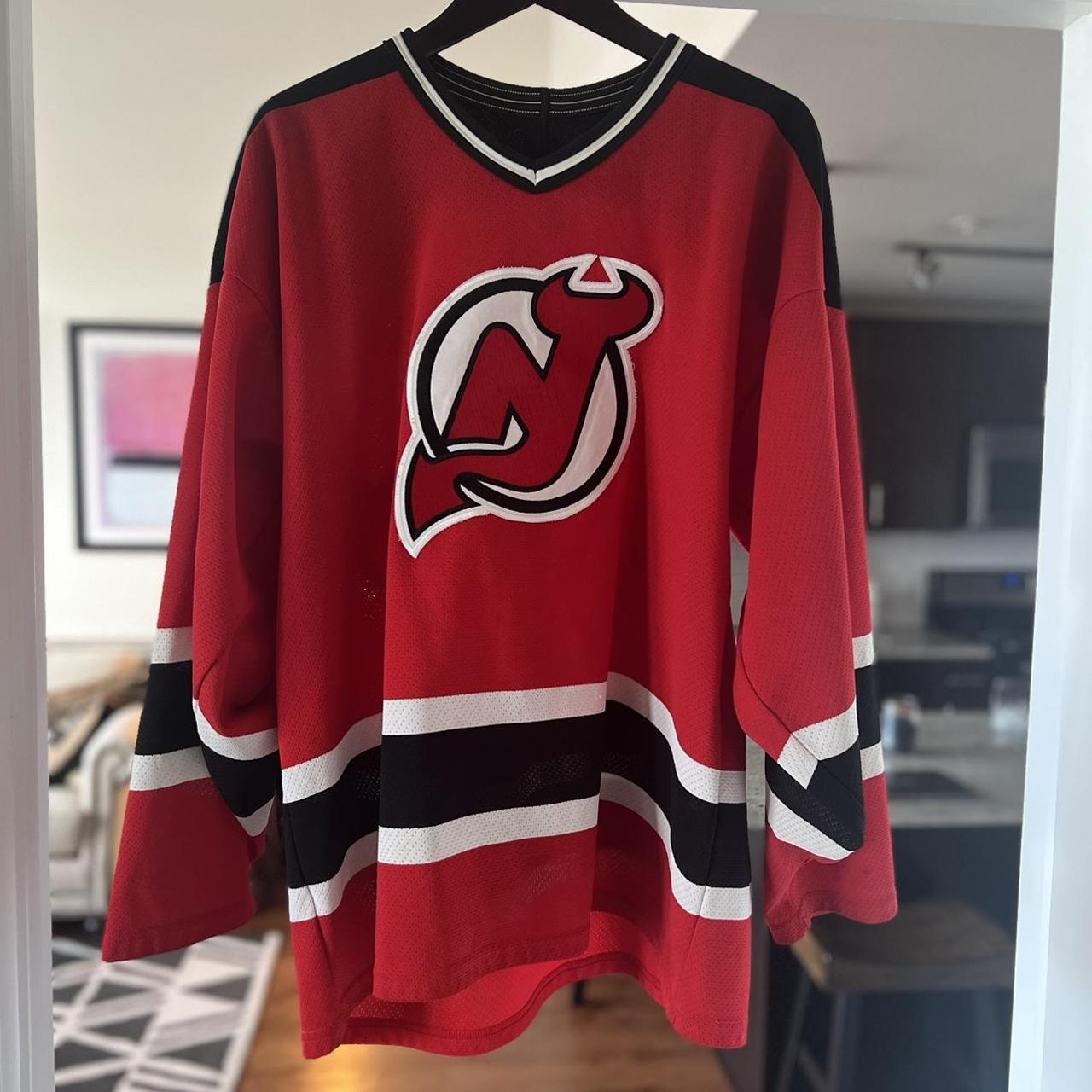 NJ Devils team Jersey #hockey #Devils #NJ XL but... - Depop