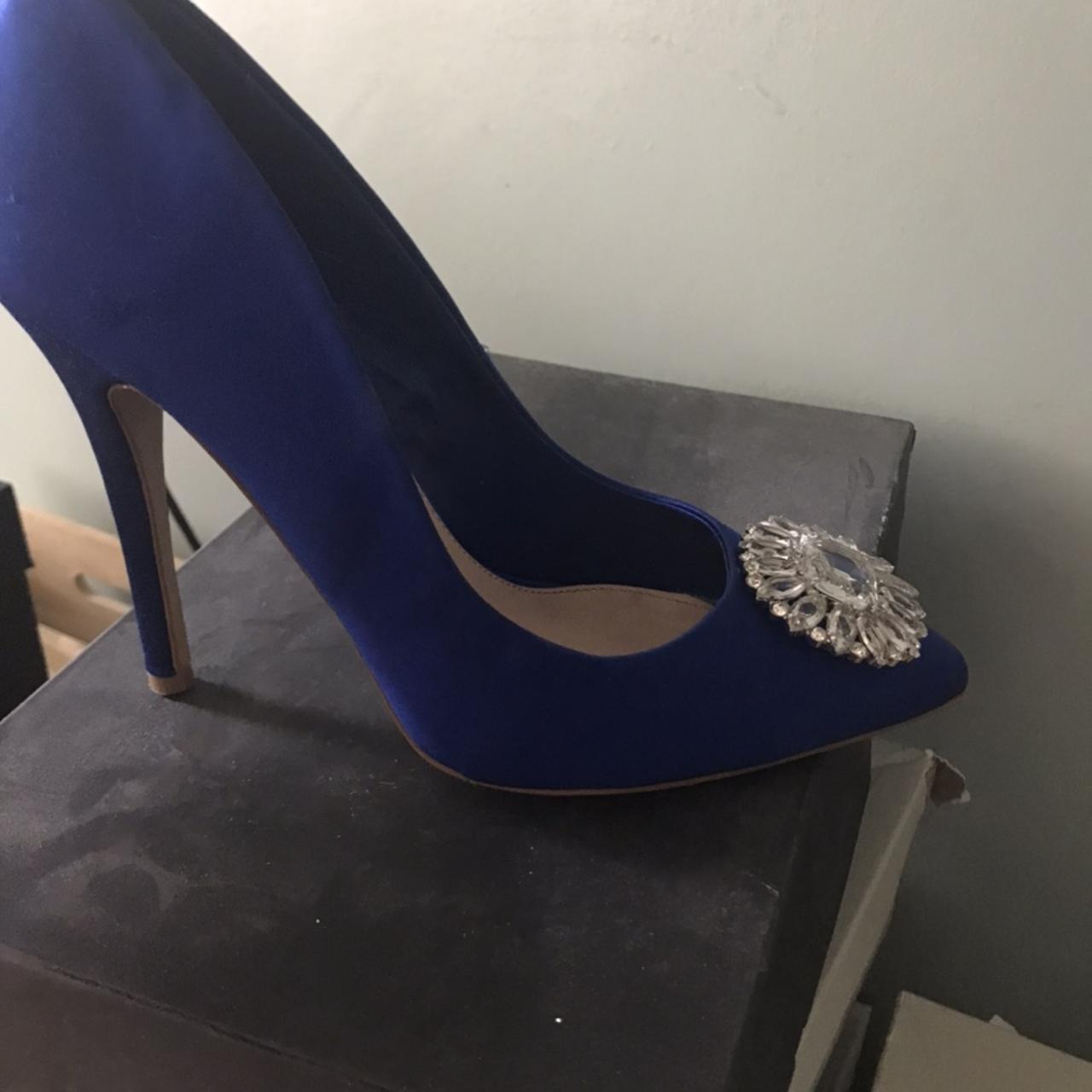 carvela blue shoes