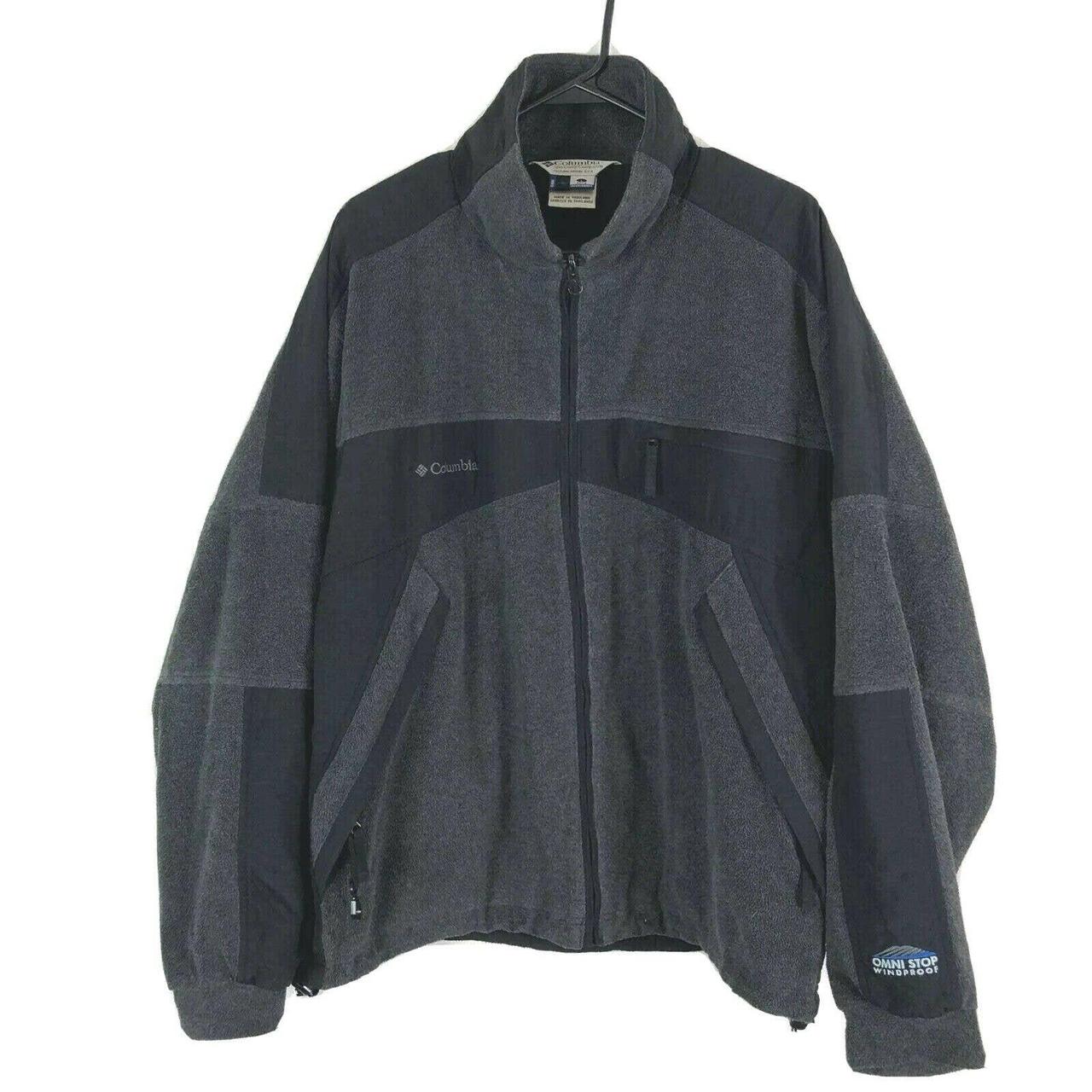 columbia windproof fleece