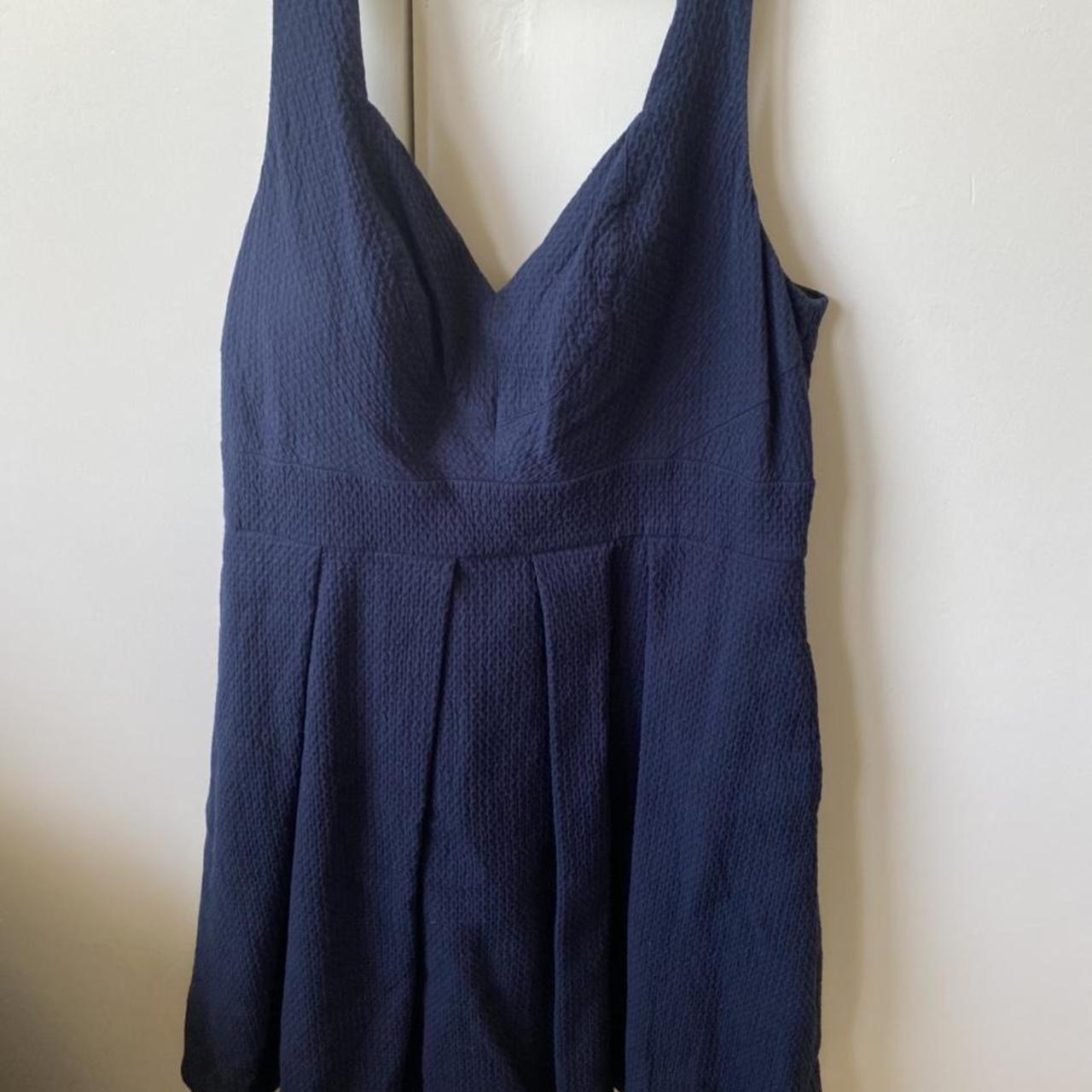 Forever New navy blue dress. Worn once for a... - Depop