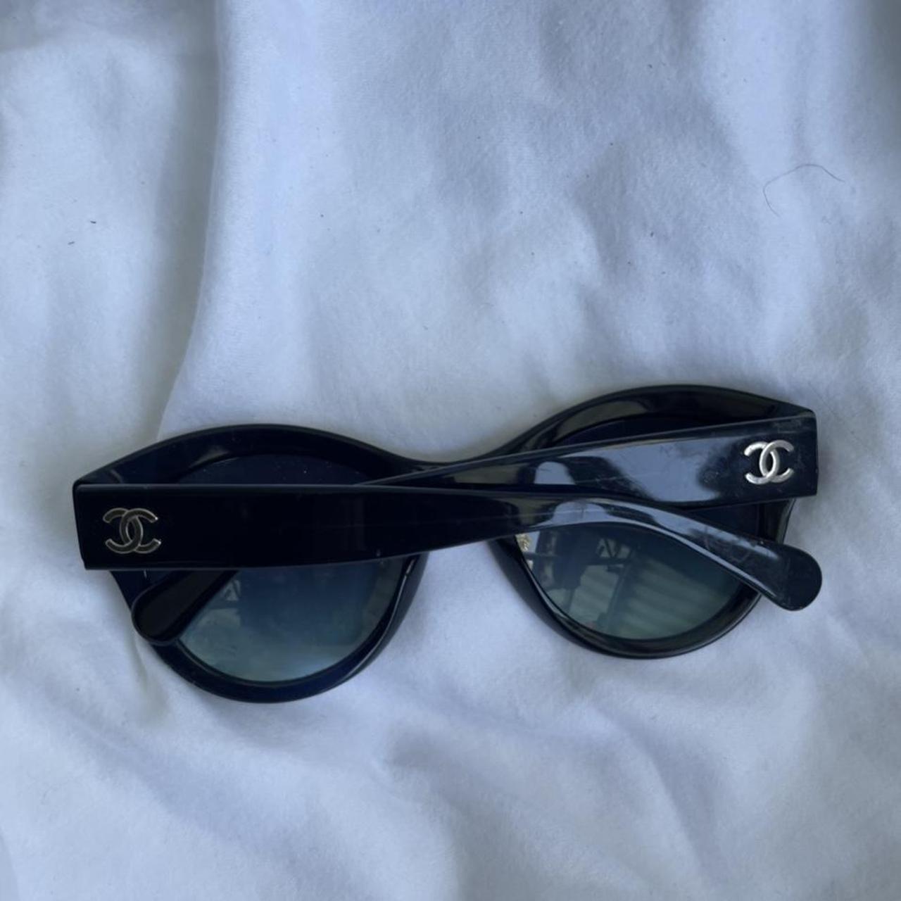 Chanel sunglasses Worn once cereal number is 5371 - Depop