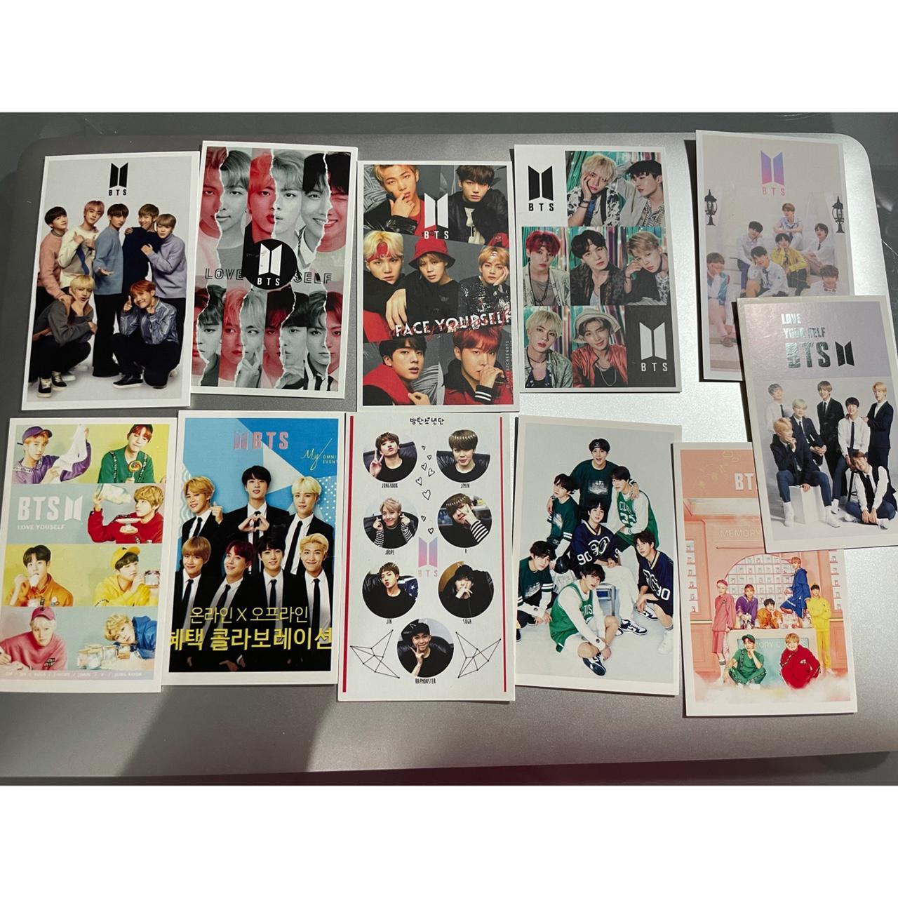 BTS UNOFFICIAL PHOTOCARDS 💗 pls msg before... - Depop