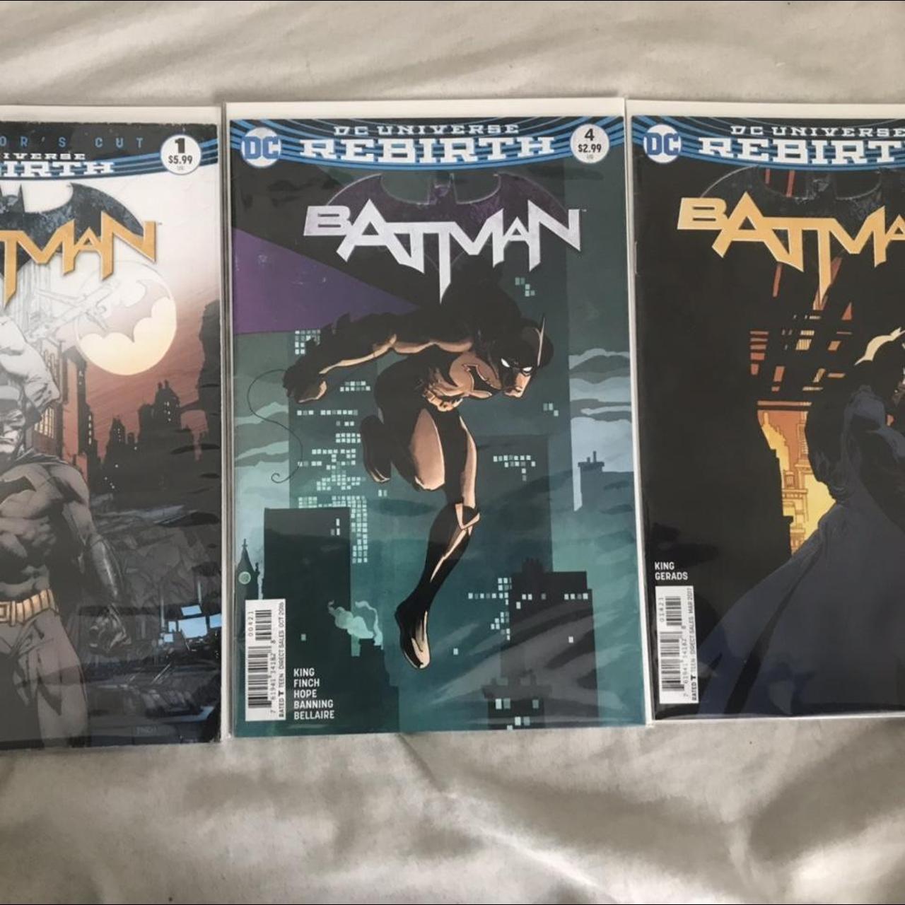 Batman Rebirth: Issue 1 Director’s Cut, 4 And 14 - Depop