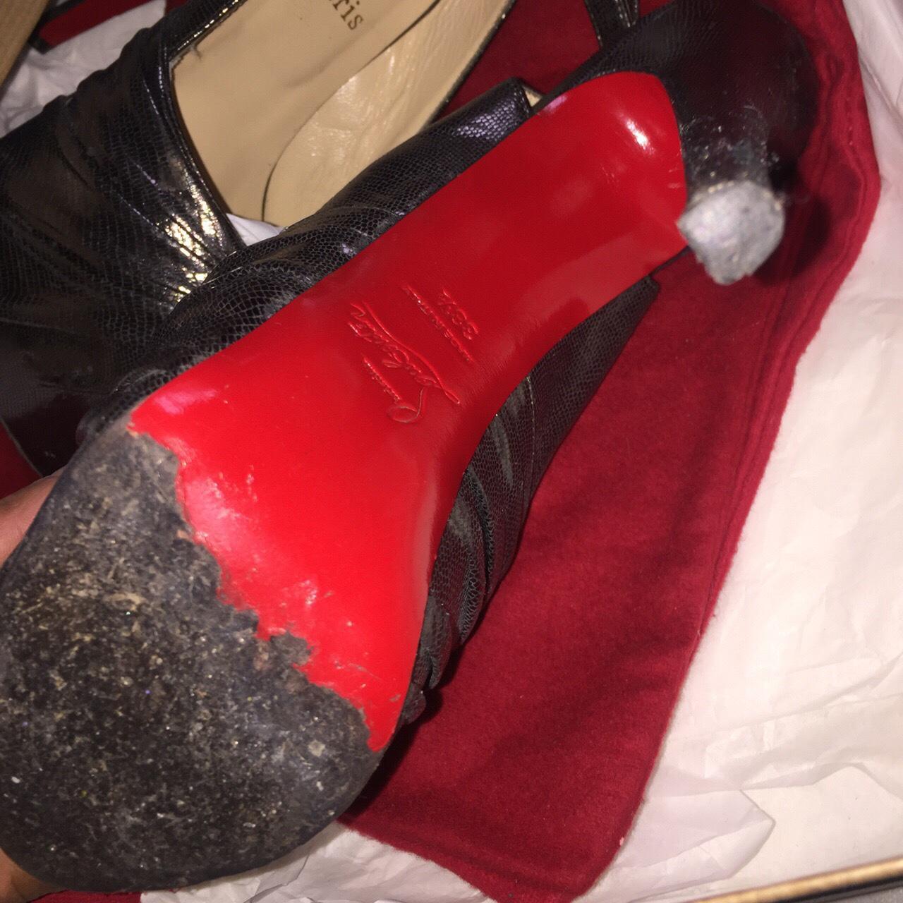 Size 5.5 Christian Louboutin heels. Brand new and - Depop