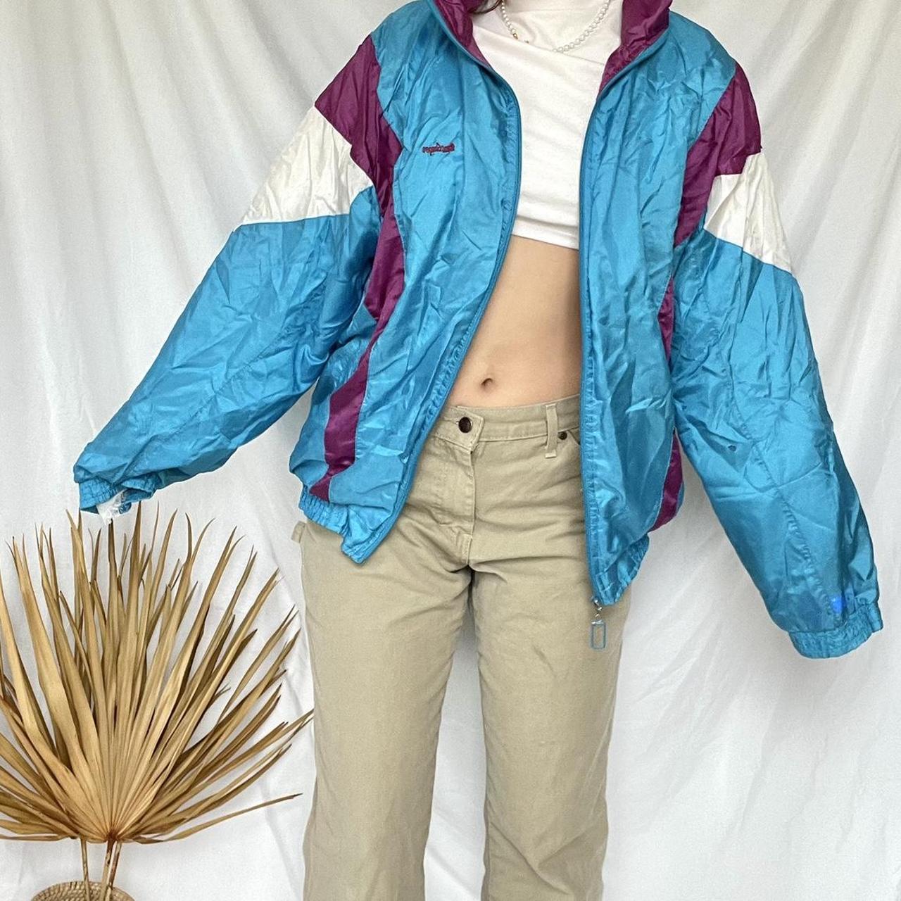 vintage 80s windbreaker