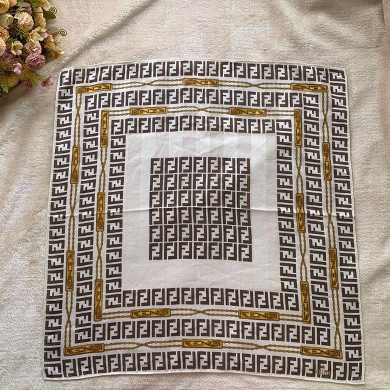 Fendi zucca outlet scarf