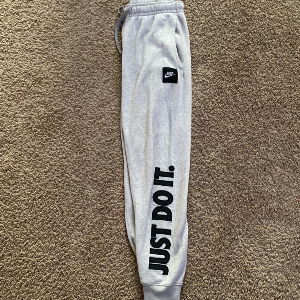 Just do it grey sweatpants best sale