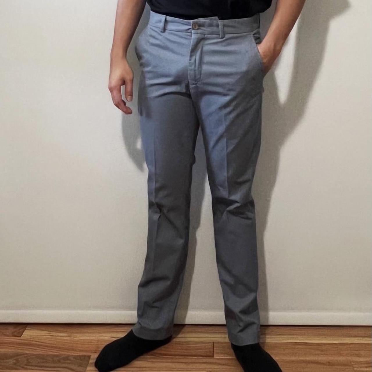 Banana Republic Men's Blue Trousers Depop