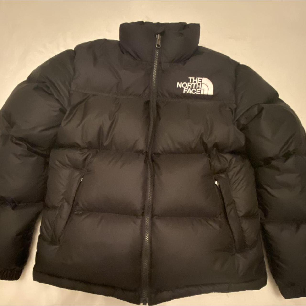Black North Face Puffer Jacket, In size... - Depop