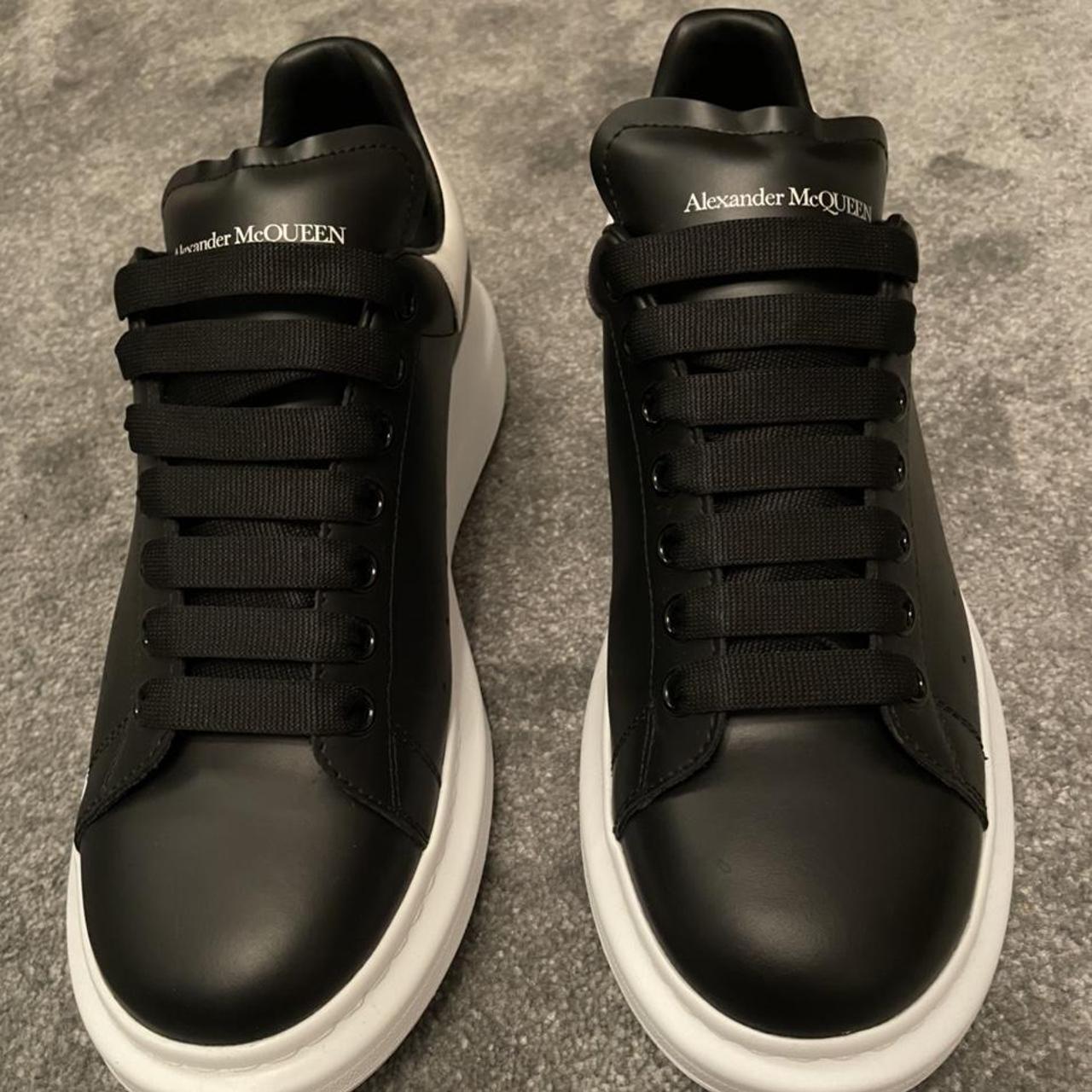 alexander mcqueen black white