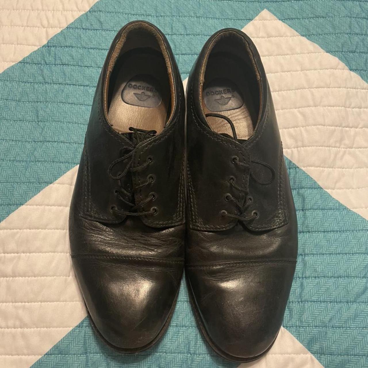 Classic Dockers lace-up oxfords that still have lots... - Depop