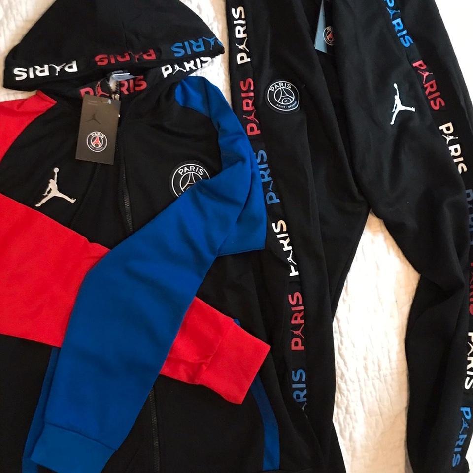 Psg jordan hot sale tracksuit red