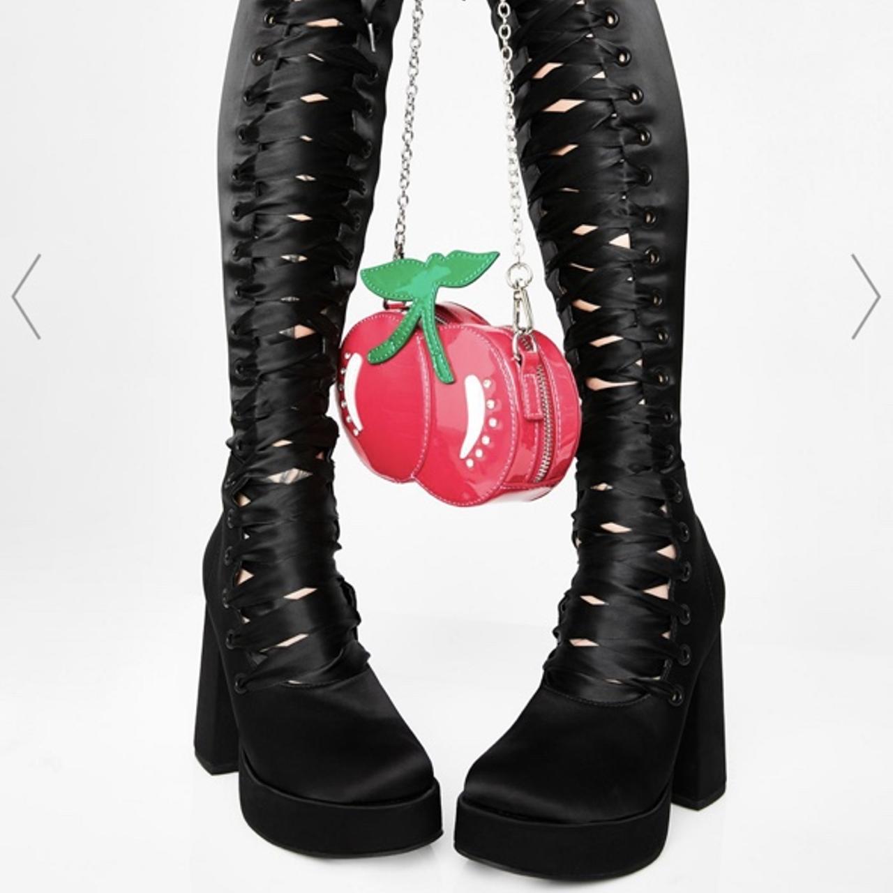 Dolls Kill Women's Black Boots