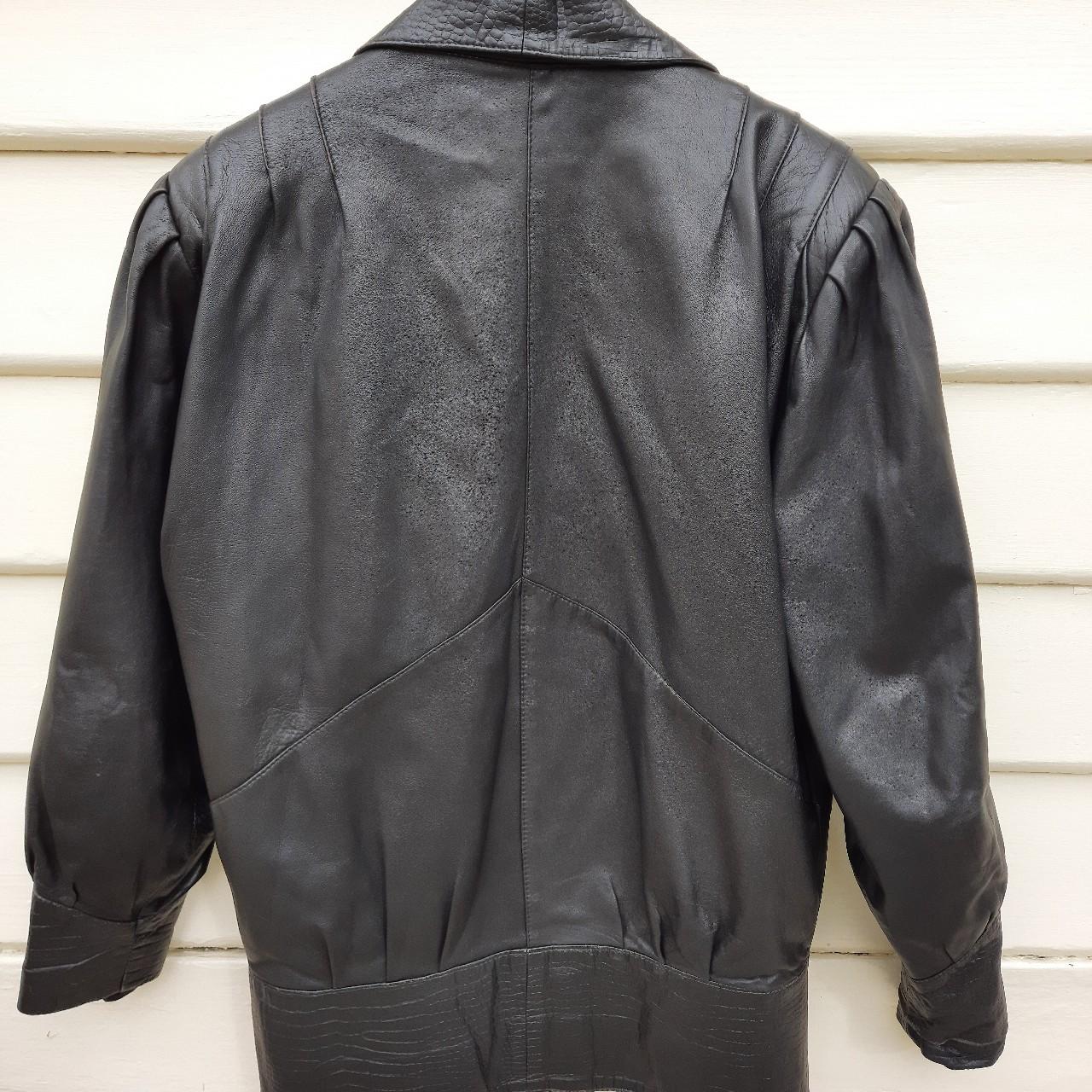 Johenic made in Australia, 100% leather jacket.... - Depop