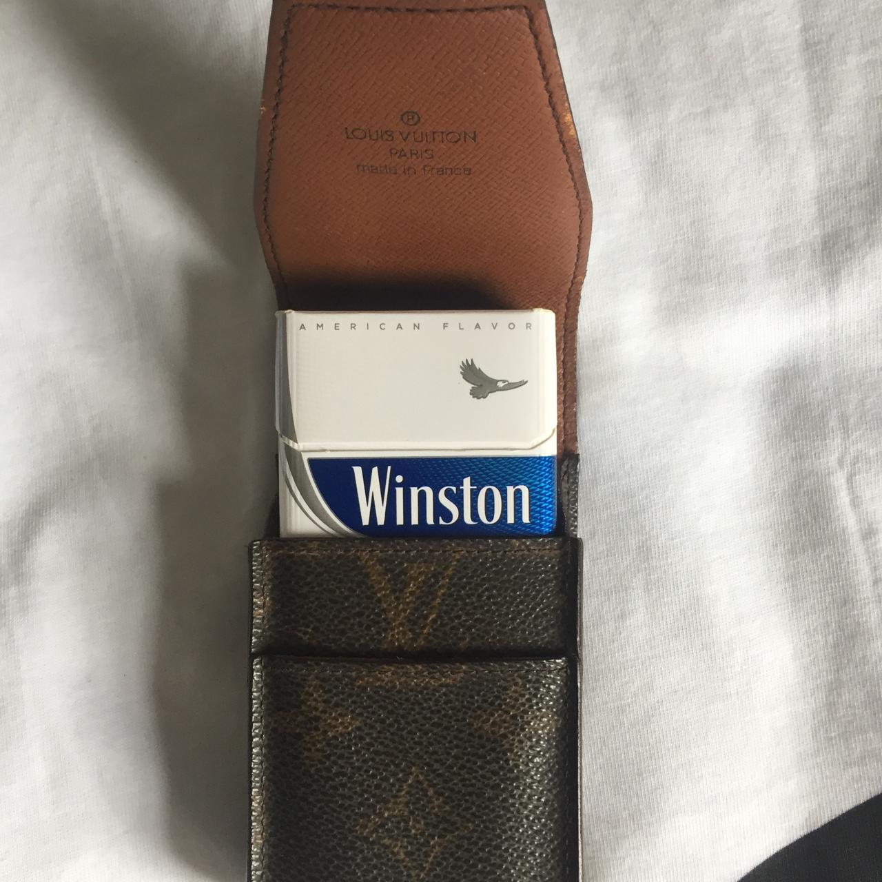 Vintage 70's Paris Monogram Wallet Cigarette Case by Louis Vuitton