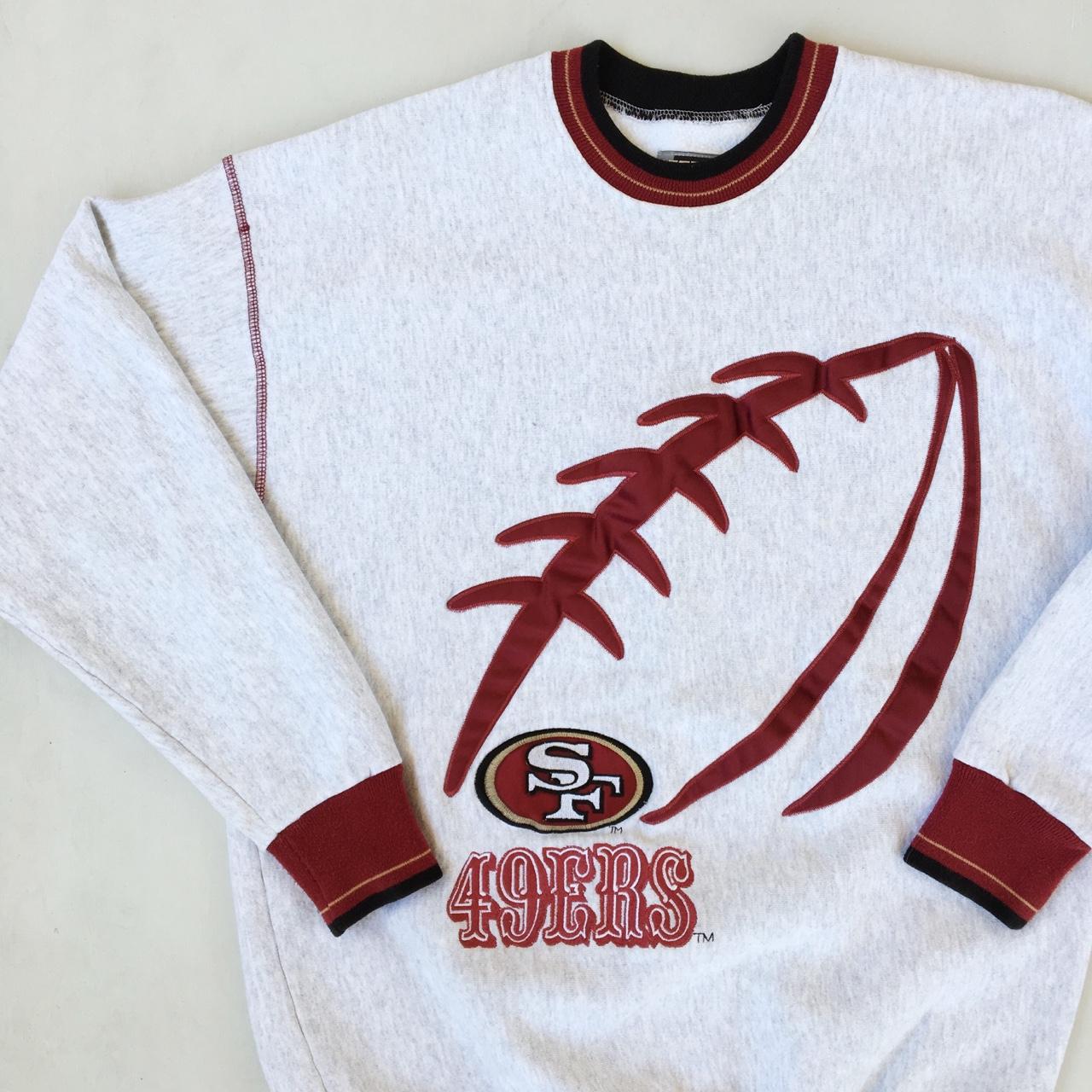 Vintage San Francisco 49ers Crewneck Sweatshirt Home - Depop