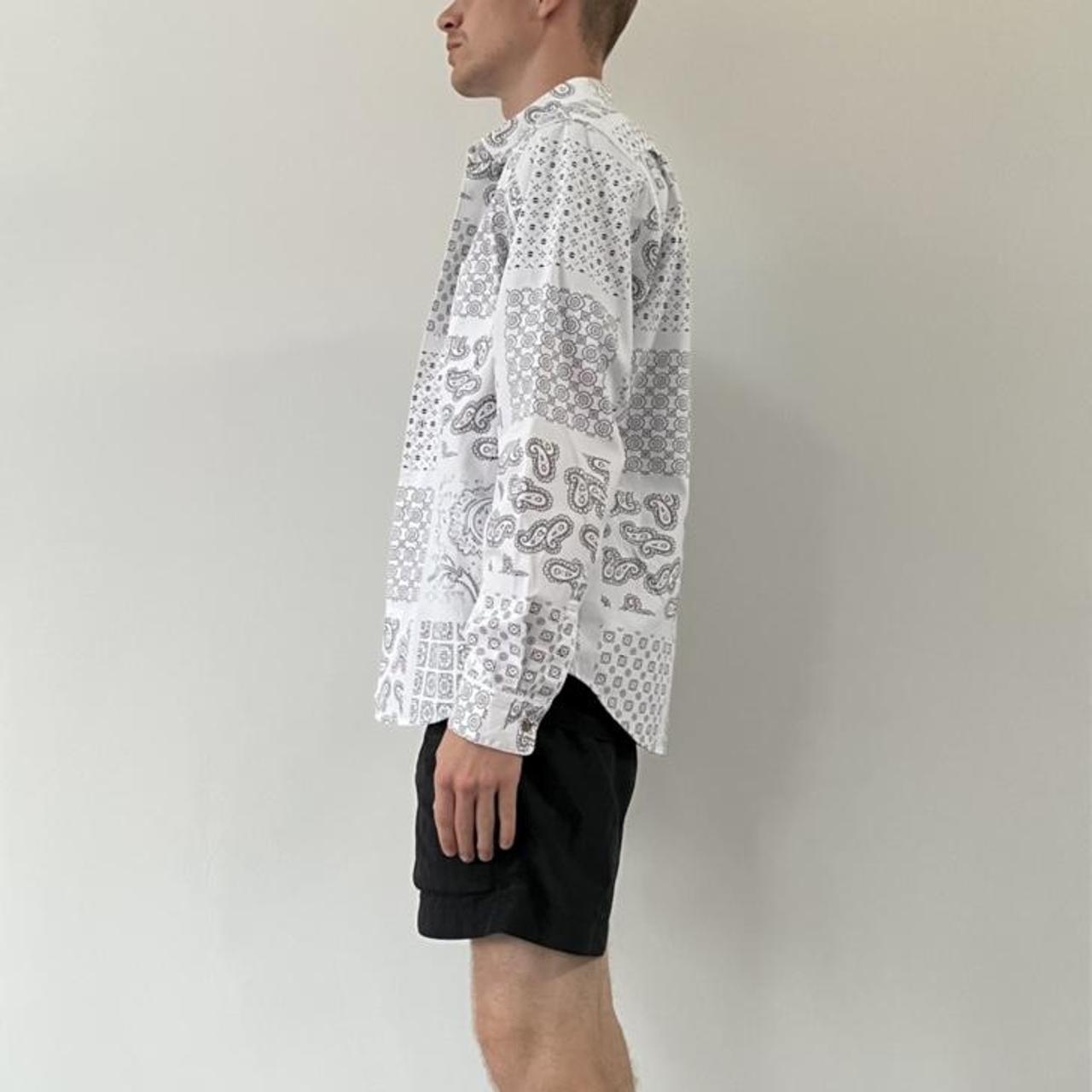 2024 Supreme Paisley Grid Shirt