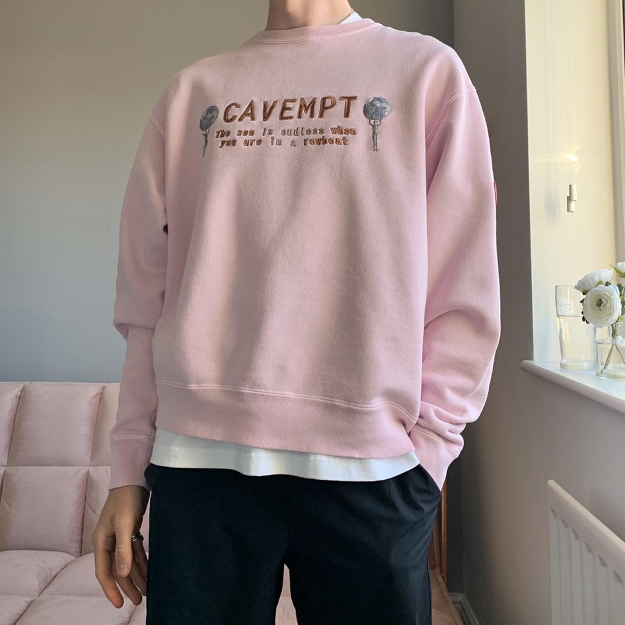 Cav Empt Endless Crewneck. Size M. Pink iteration