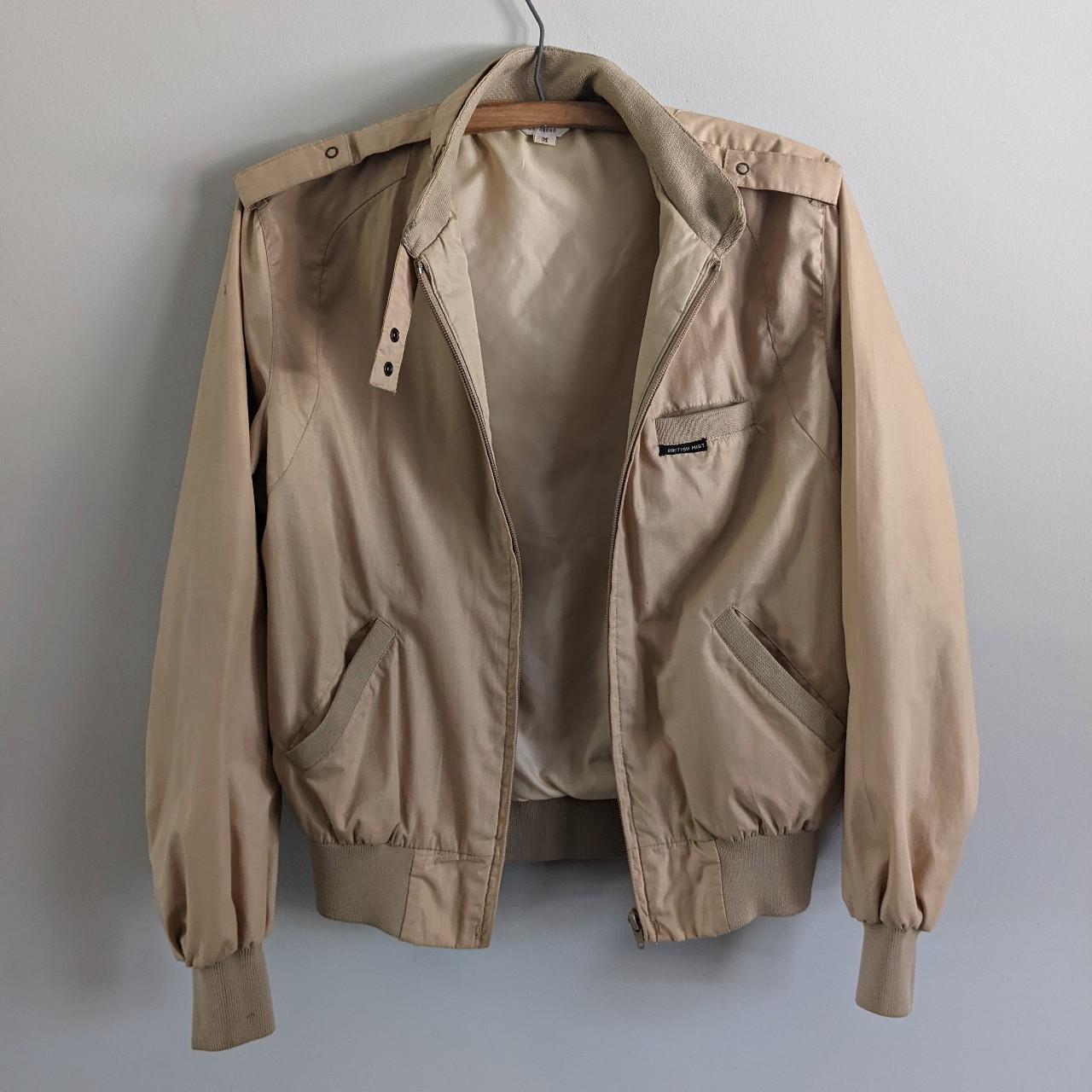 Members Only Women's Tan and Cream Jacket