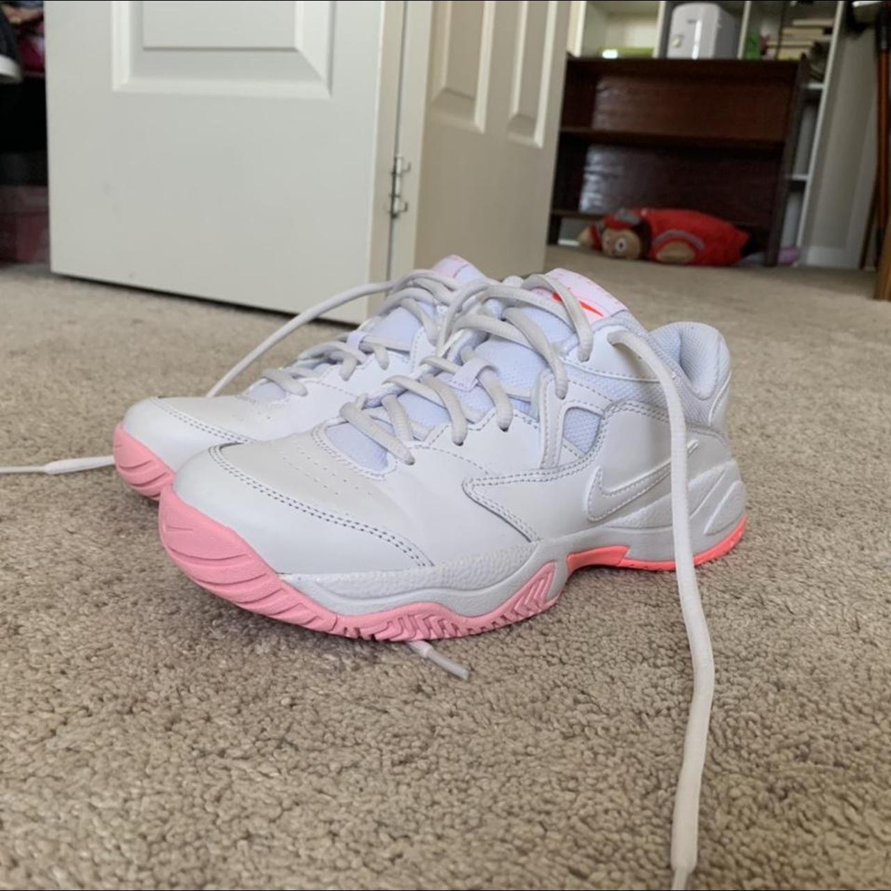 nike lite 2 court sneakers perfect condition only Depop nike lite 2 court sneakers perfect condition only Depop