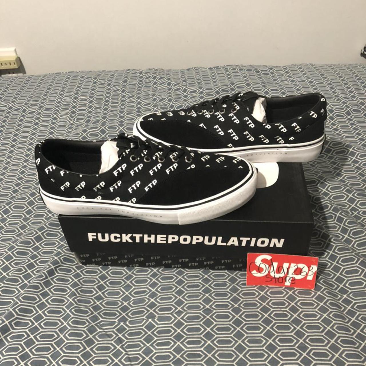 FTP Fuck The Population × CLEARWEATHER Fuck The Population x Clearwater “Donny” All Over | Depop