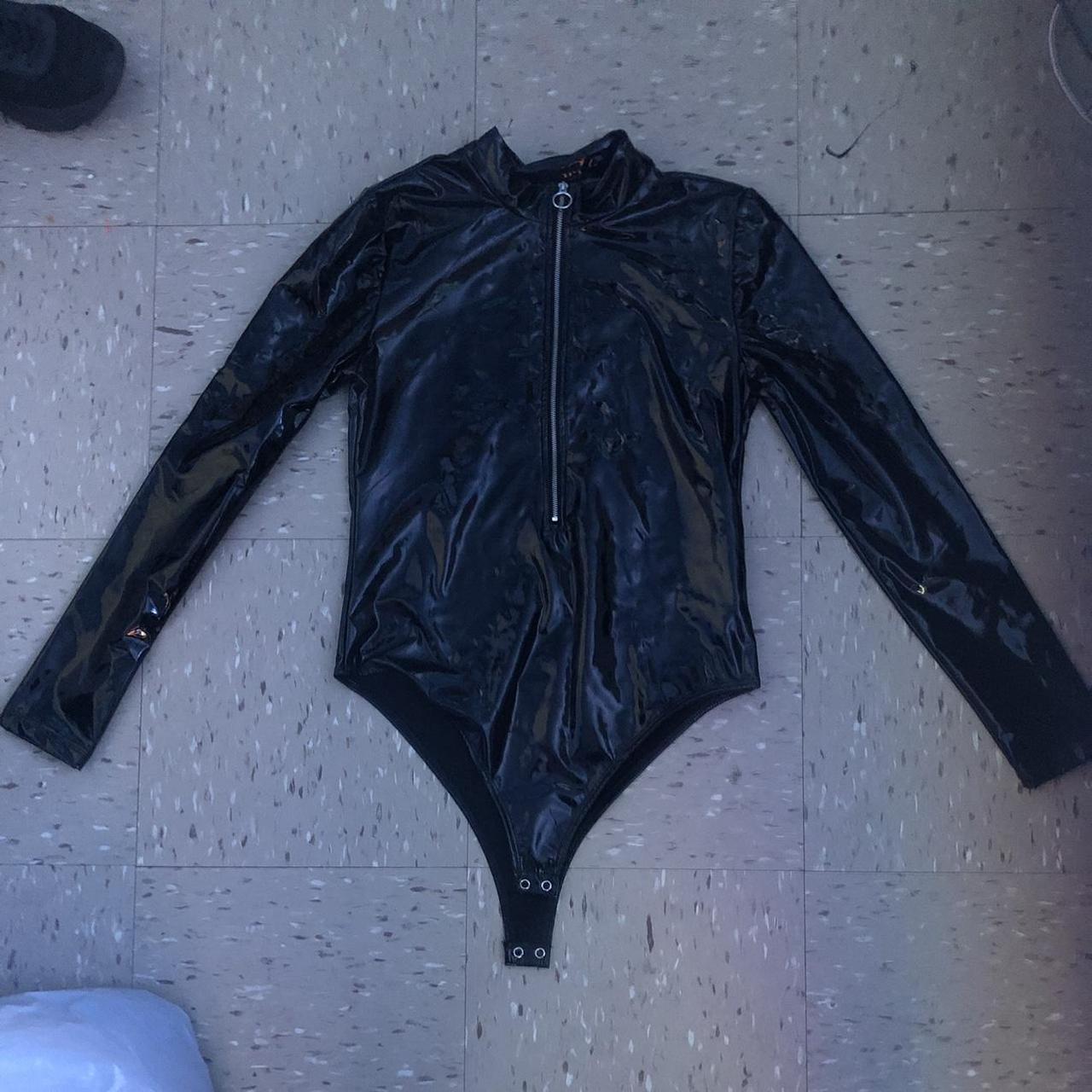 Forever 21 Women's Black Bodysuit Depop