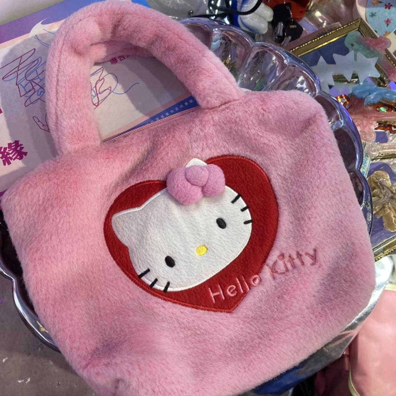 10x7 Sanrio Hello Kitty Plush Hand Bag Depop 3994