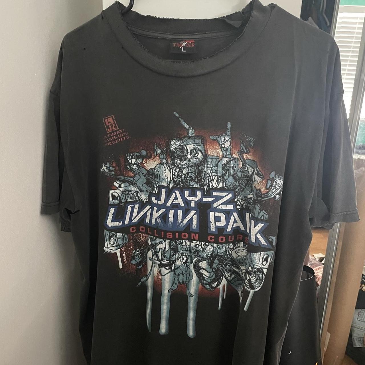 JAY Z x LINKIN PARK Collision Course vintage band t...