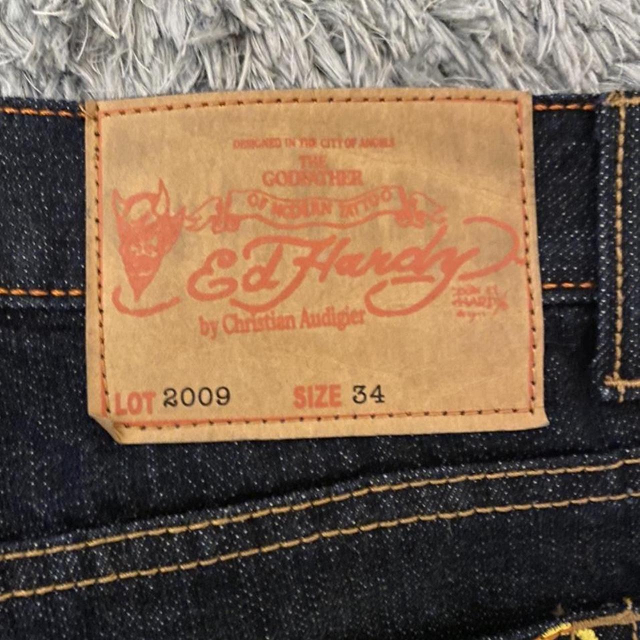 ★送料・関税込み★【Ed Hardy】ヴィンテージ ブルー ショーツ 53752479b_34_d_215.jpg