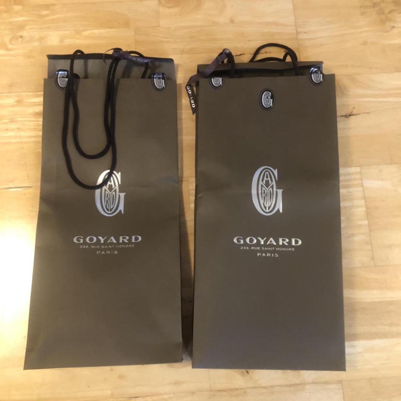 goyard paper bag