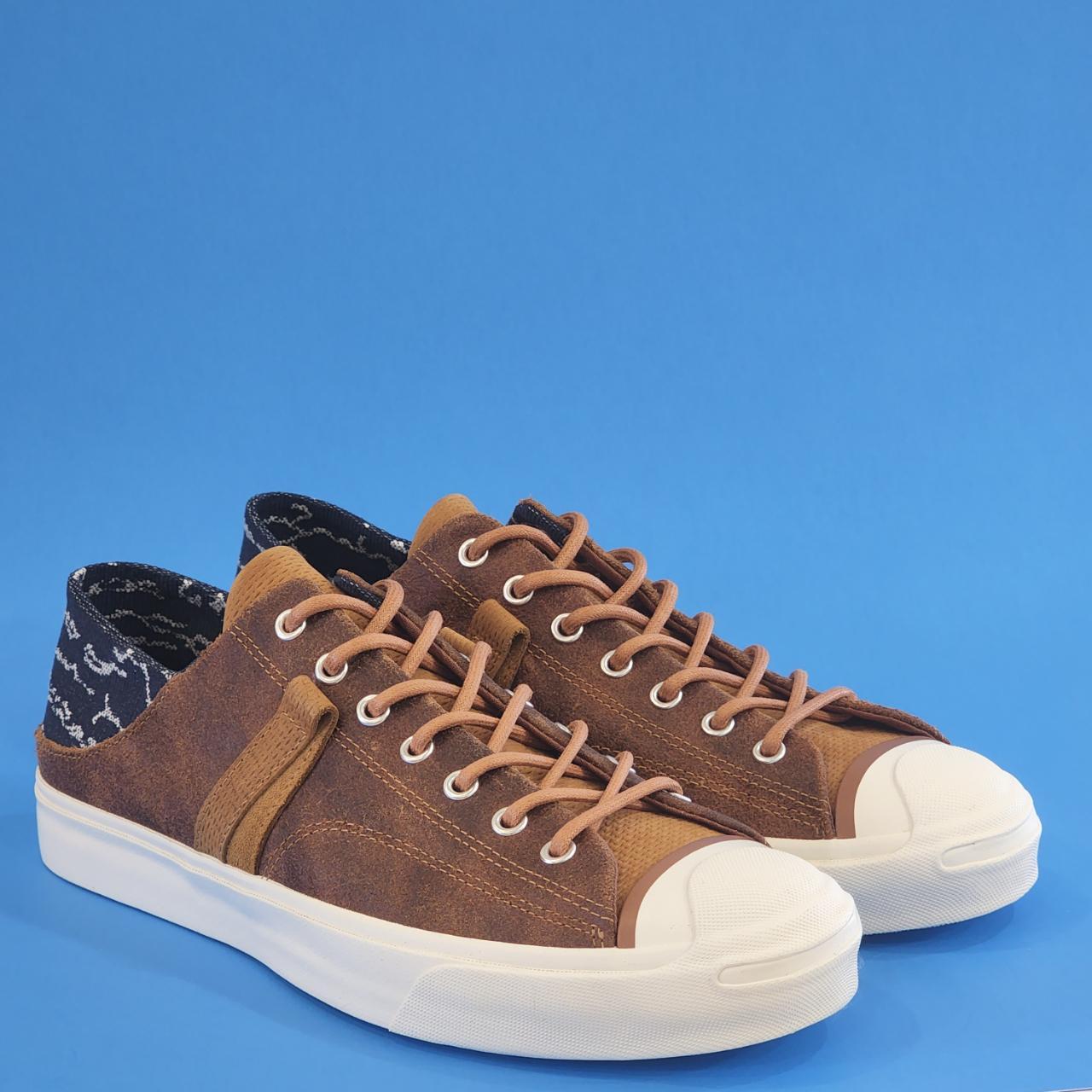 Converse Jack Purcell Vantage Crush Meerkat Brown Depop