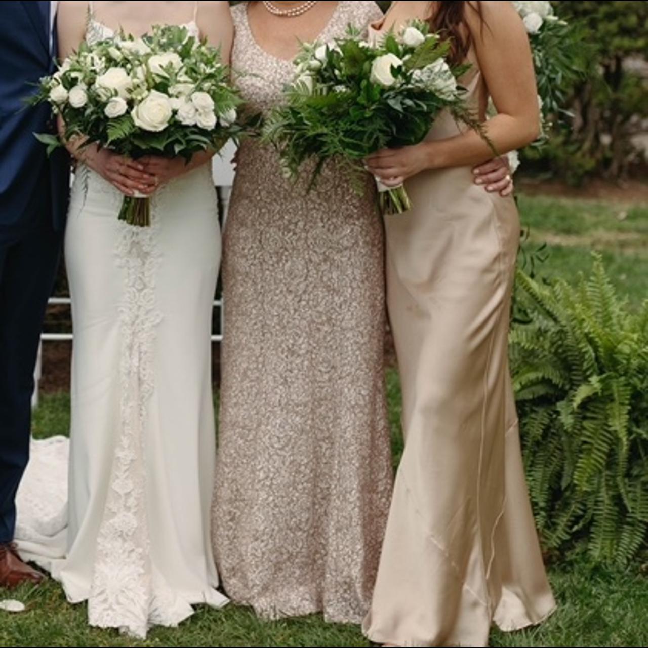 Vera Wang Champagne Bridesmaid Dresses