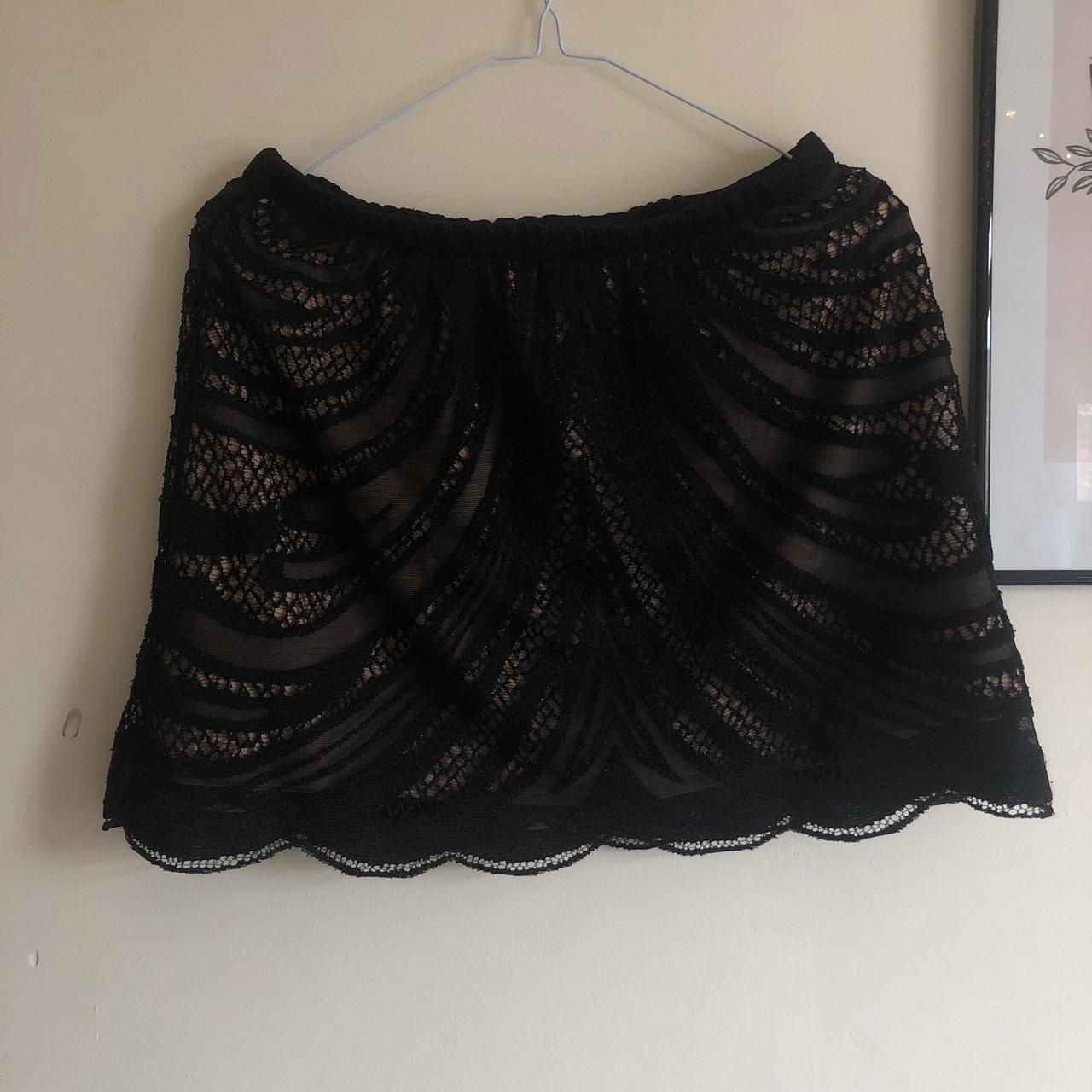 Zara Women's Black Skirt | Depop