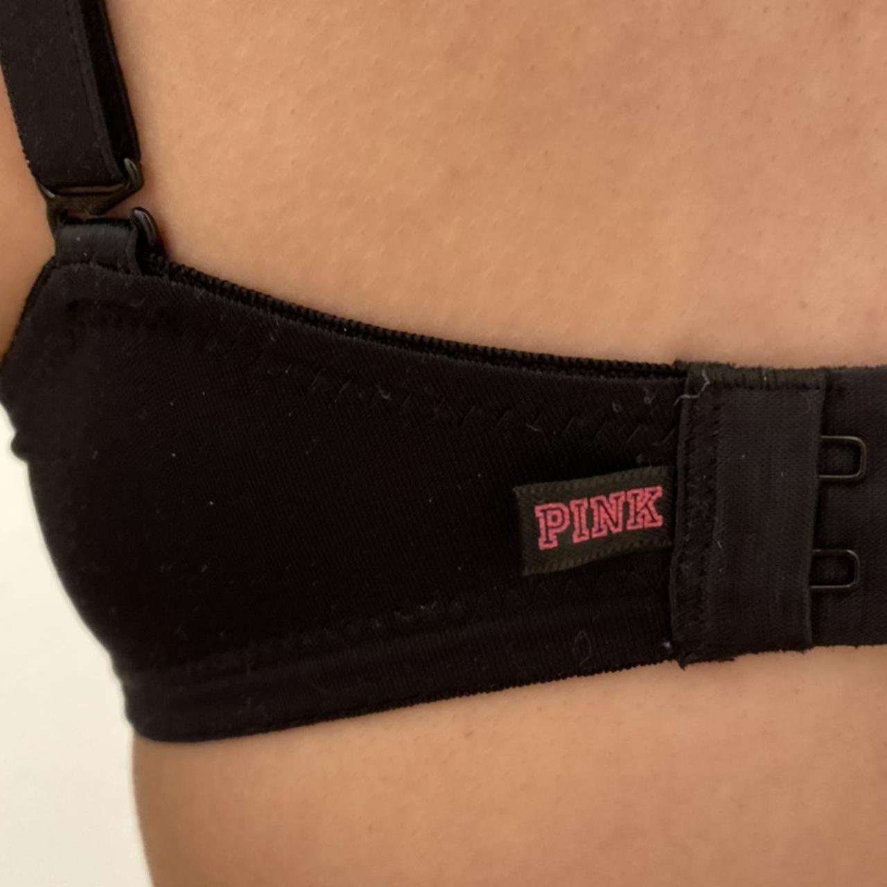 Victoria's Secret PINK black push-up bra 🖤 In - Depop