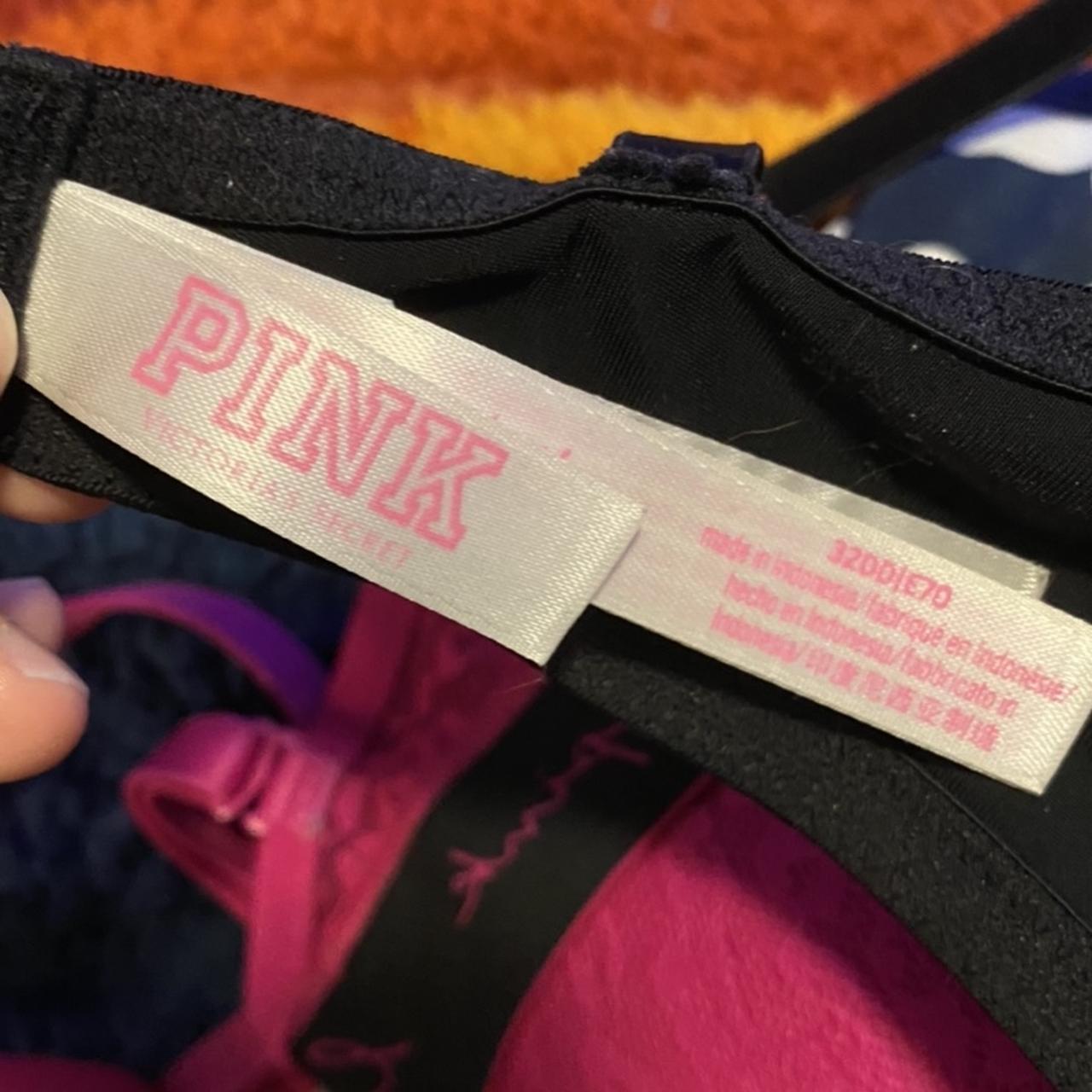 Victoria's Secret PINK black push-up bra 🖤 In - Depop