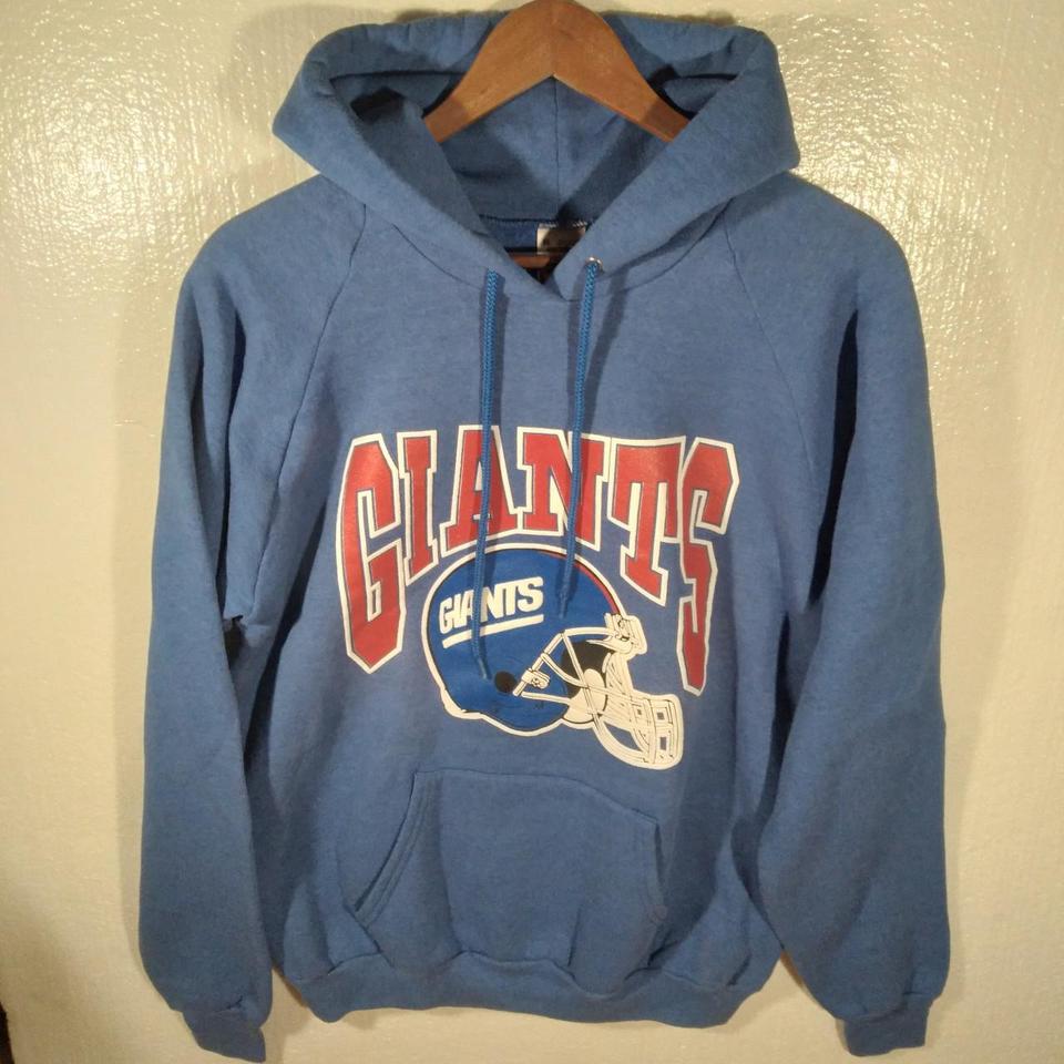 Vintage New York Giants Hoodie M No Flaws - Depop