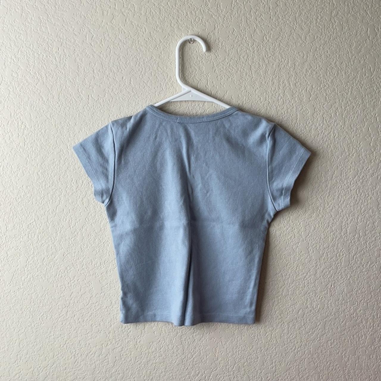 Brandy Melville Babydoll Top •crop top •one size Depop