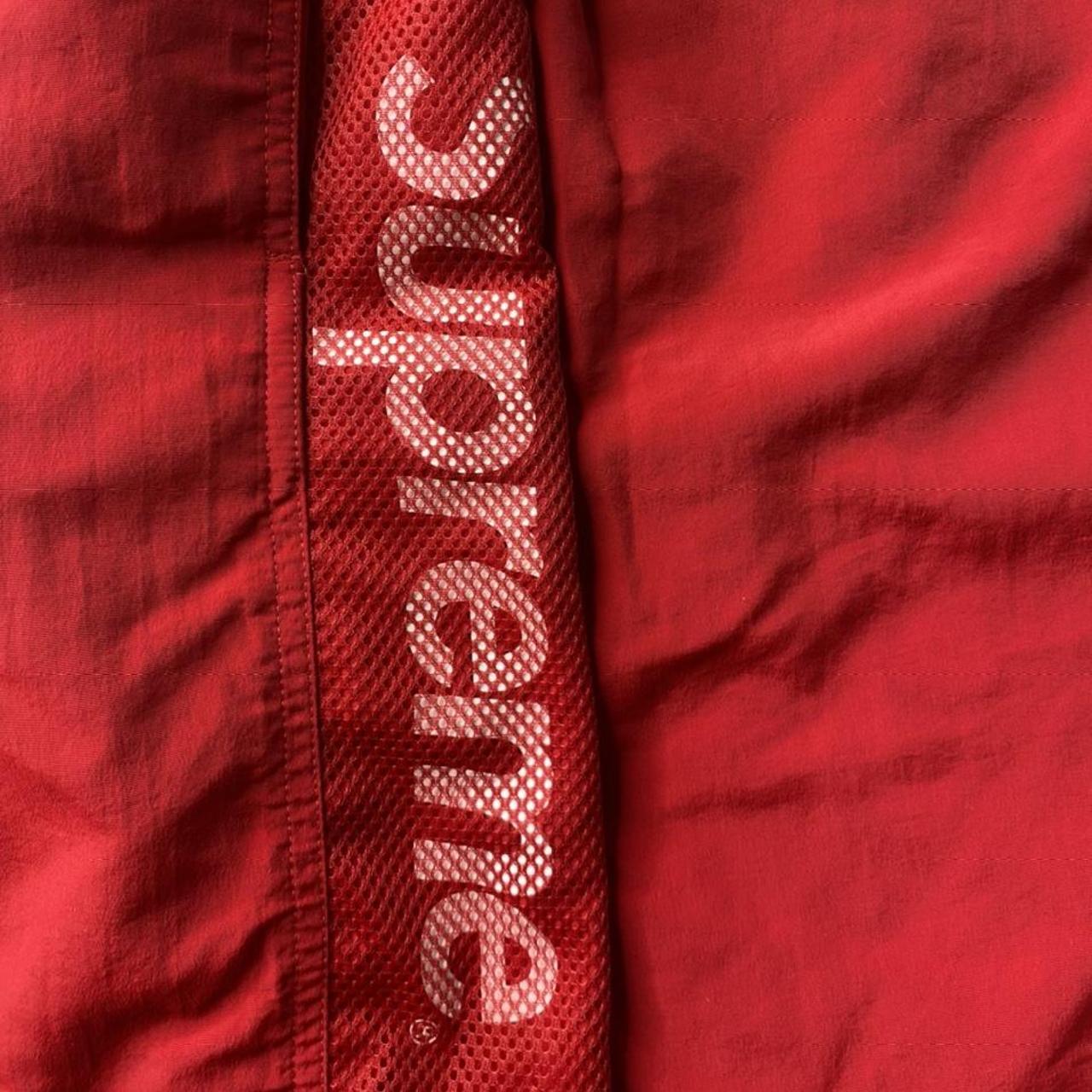 SUPREME RED MESH PANEL WATER SHORTS #SUPREME | Depop SUPREME RED MESH PANEL WATER SHORTS #SUPREME | Depop