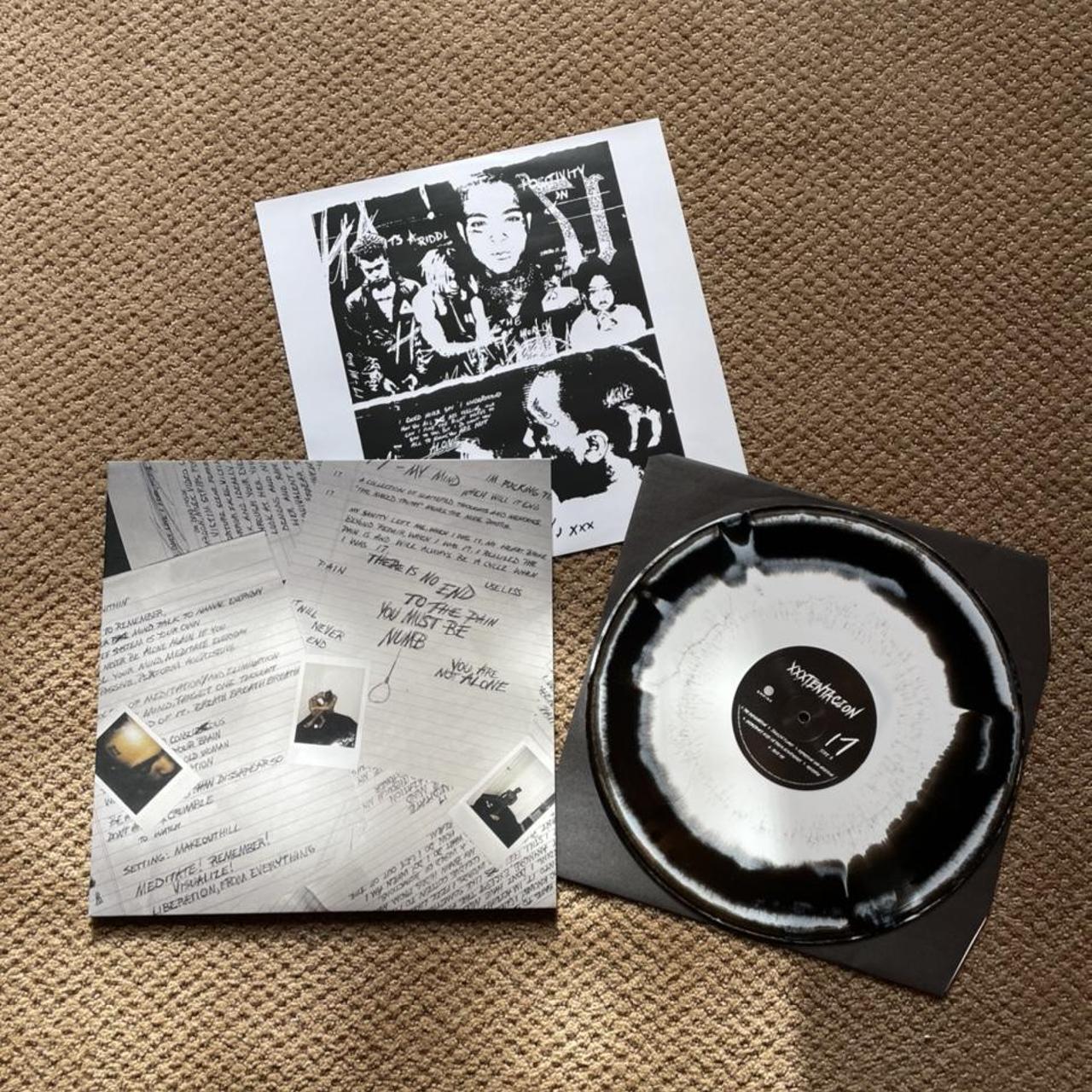 XXXtentacion 17 White Black Vinyl LP fawe.org
