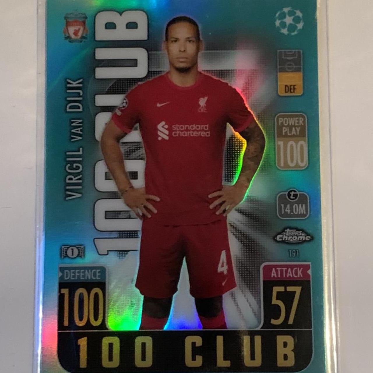 VIRGIL VAN DIJK - LIVERPOOL TOPPS MATCH ATTAX... - Depop