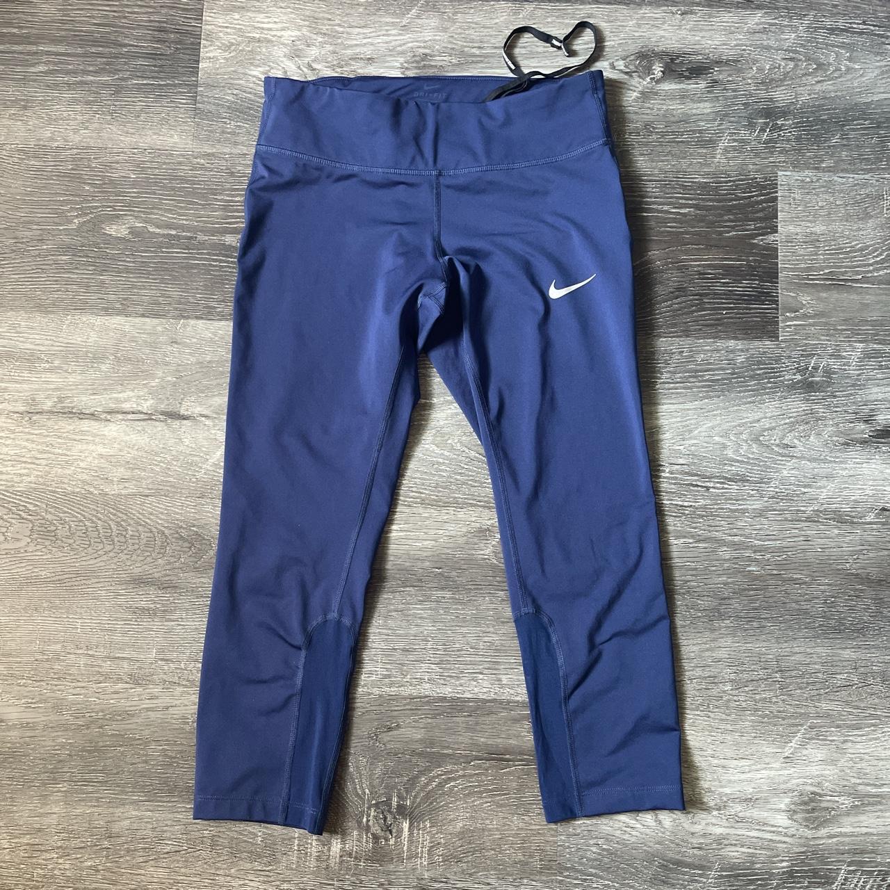 Nike Women's Blue Leggings Depop