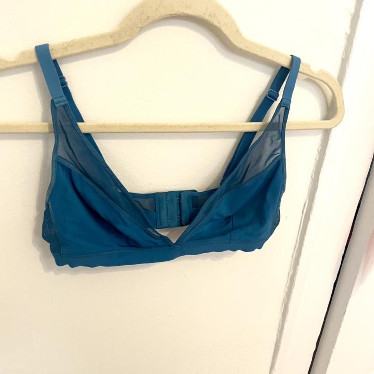 Women's Blue Bra | Depop