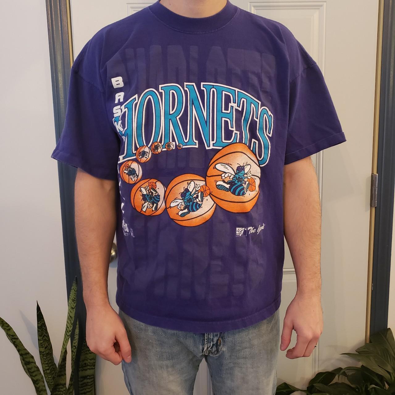 charlotte hornets vintage shirt